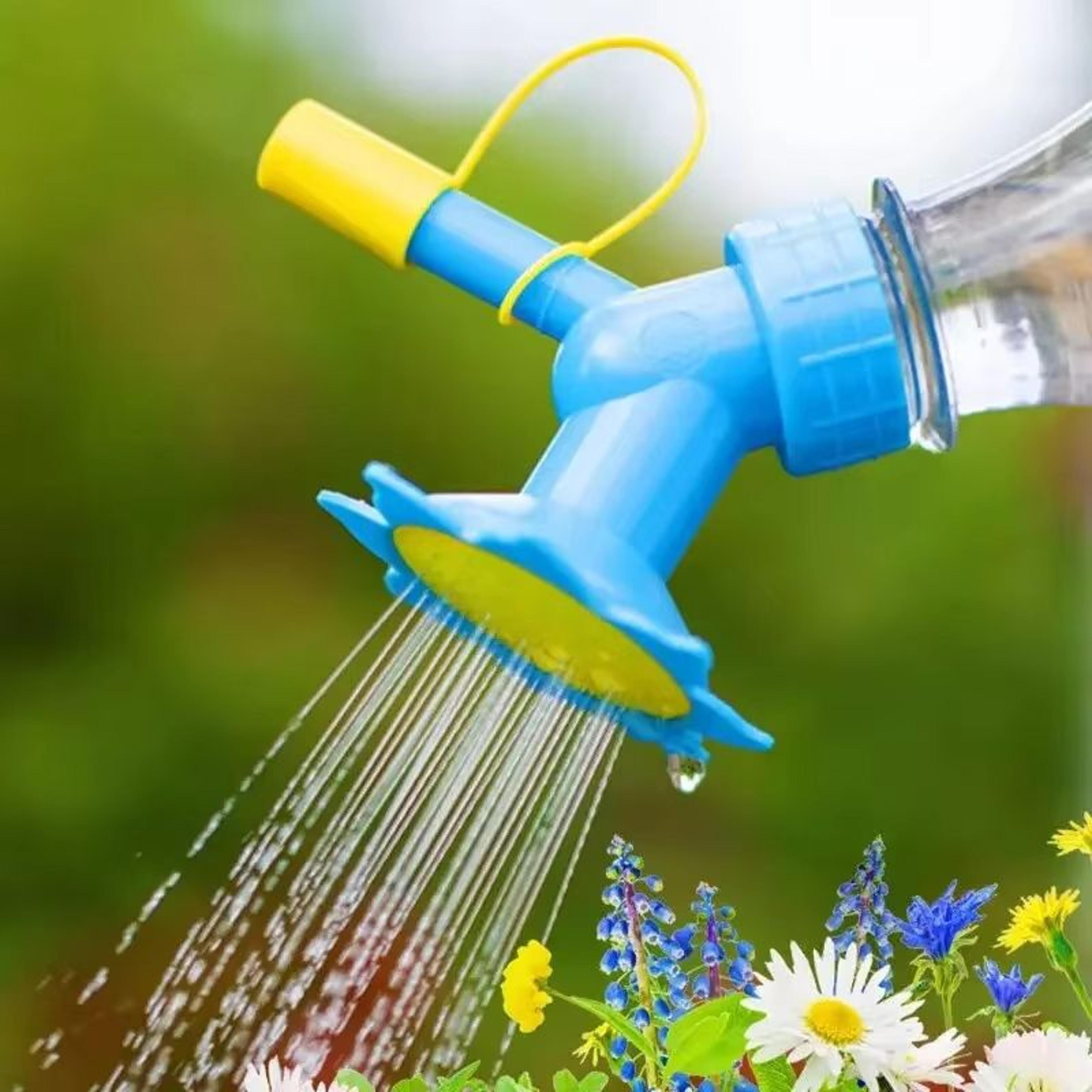 diy garden plant watering sprinkler bottle cap nozzle for indoor and outdoor pots