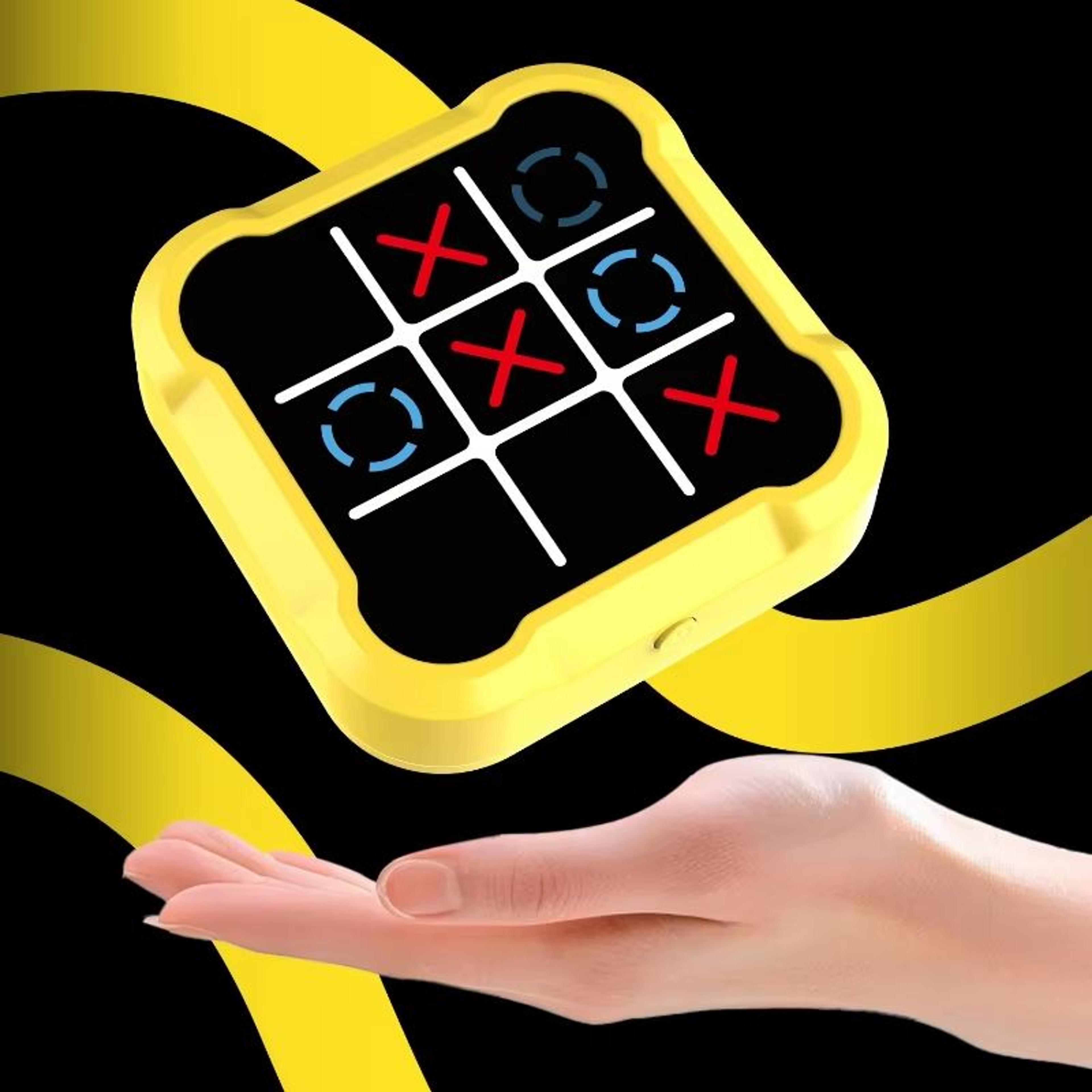 smartmatch electronic tic tac toe montessori puzzle board game portable