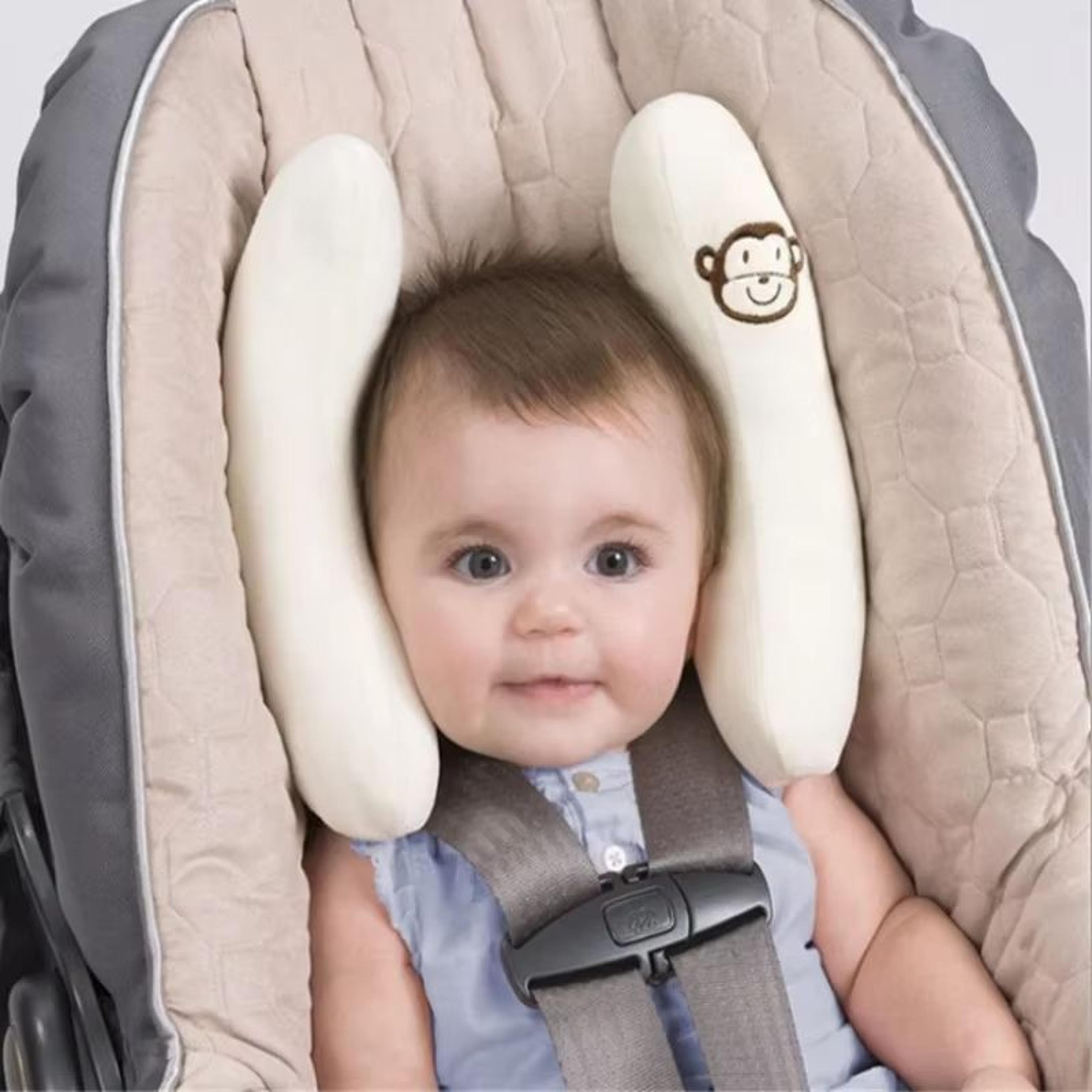 saferest infant head and neck support pillow for car seats and strollers