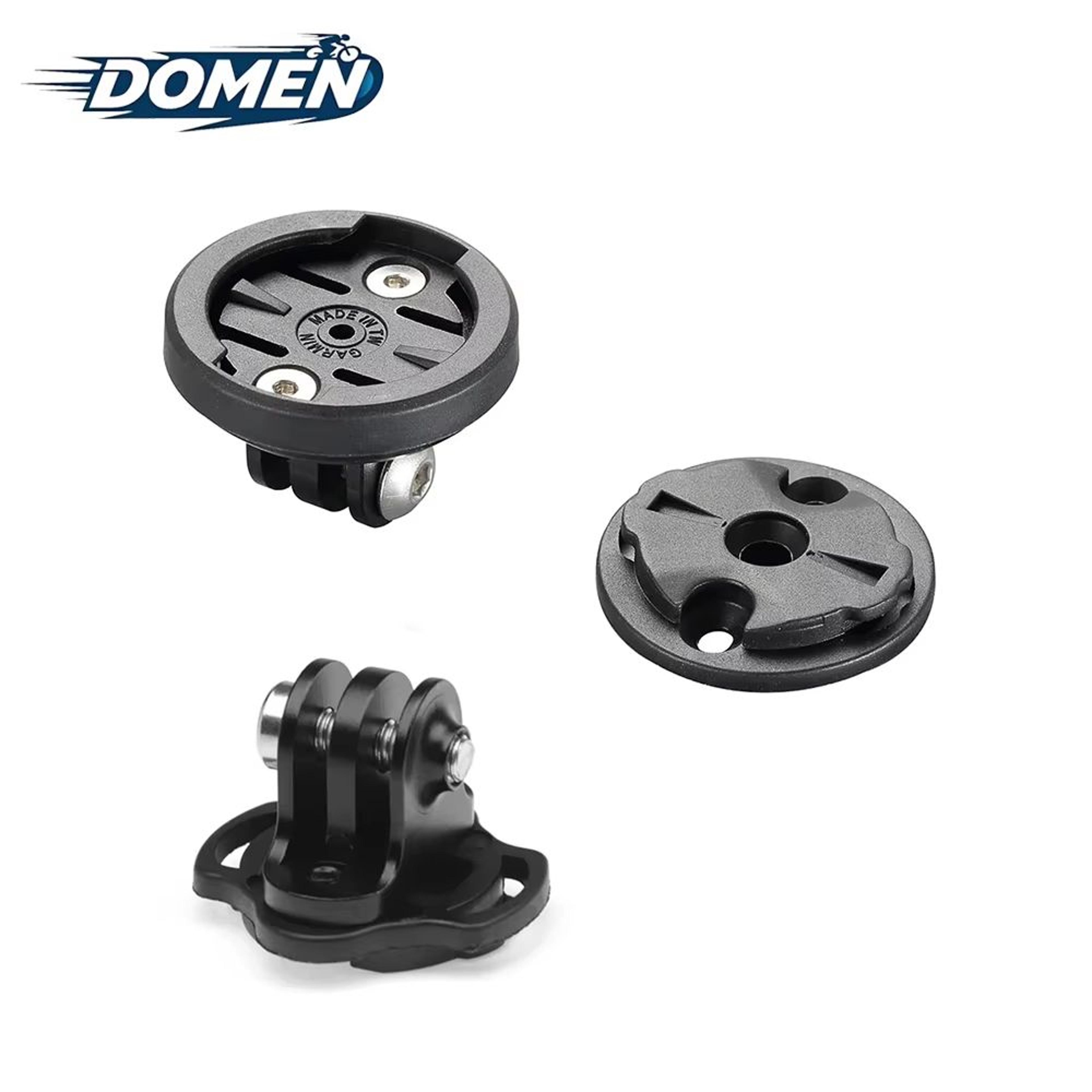 universal bicycle computer & camera mount adapter for garmin gopro and headlight accessories