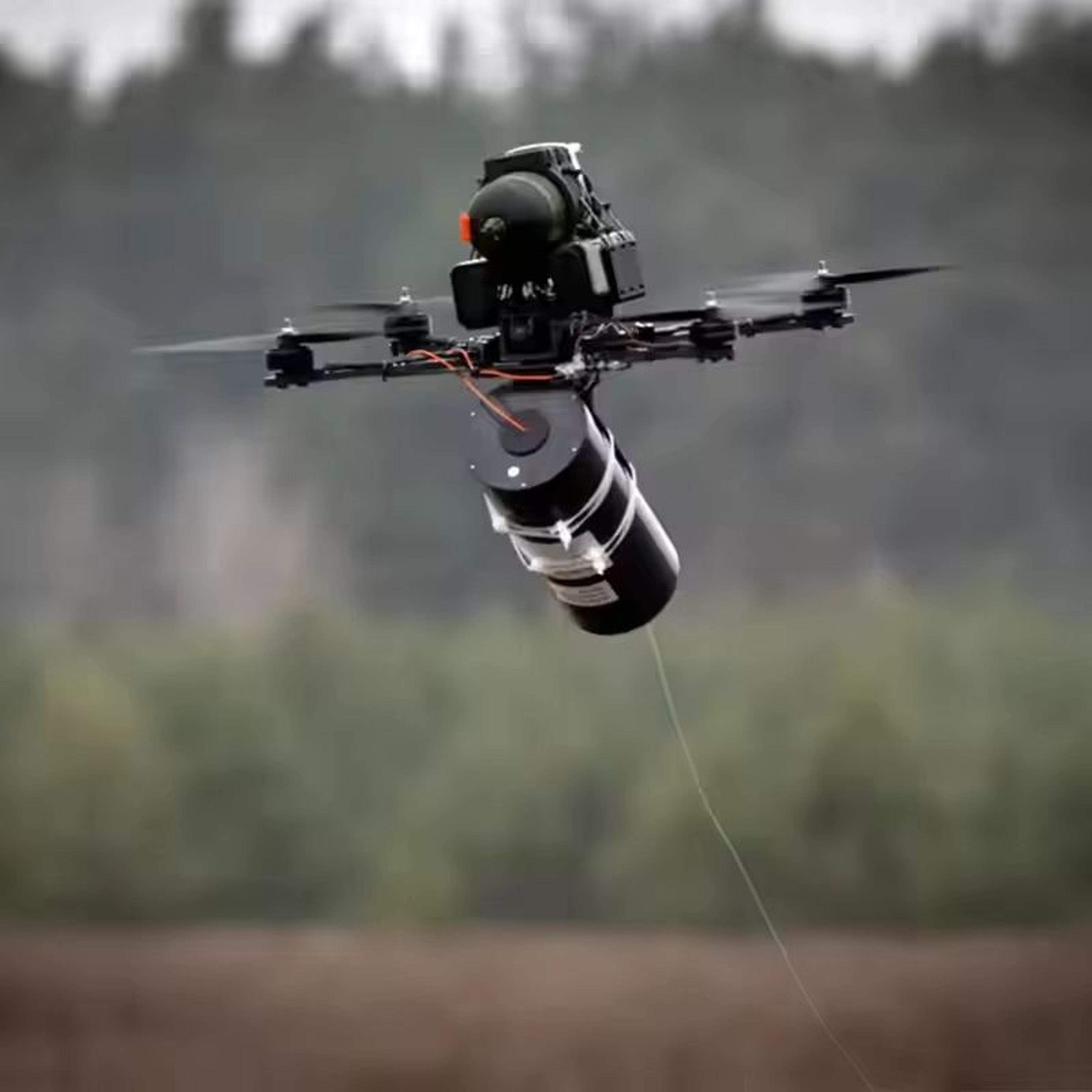 ultralink fiber optic fpv drone cable long range system 3.1 to 18.6 miles