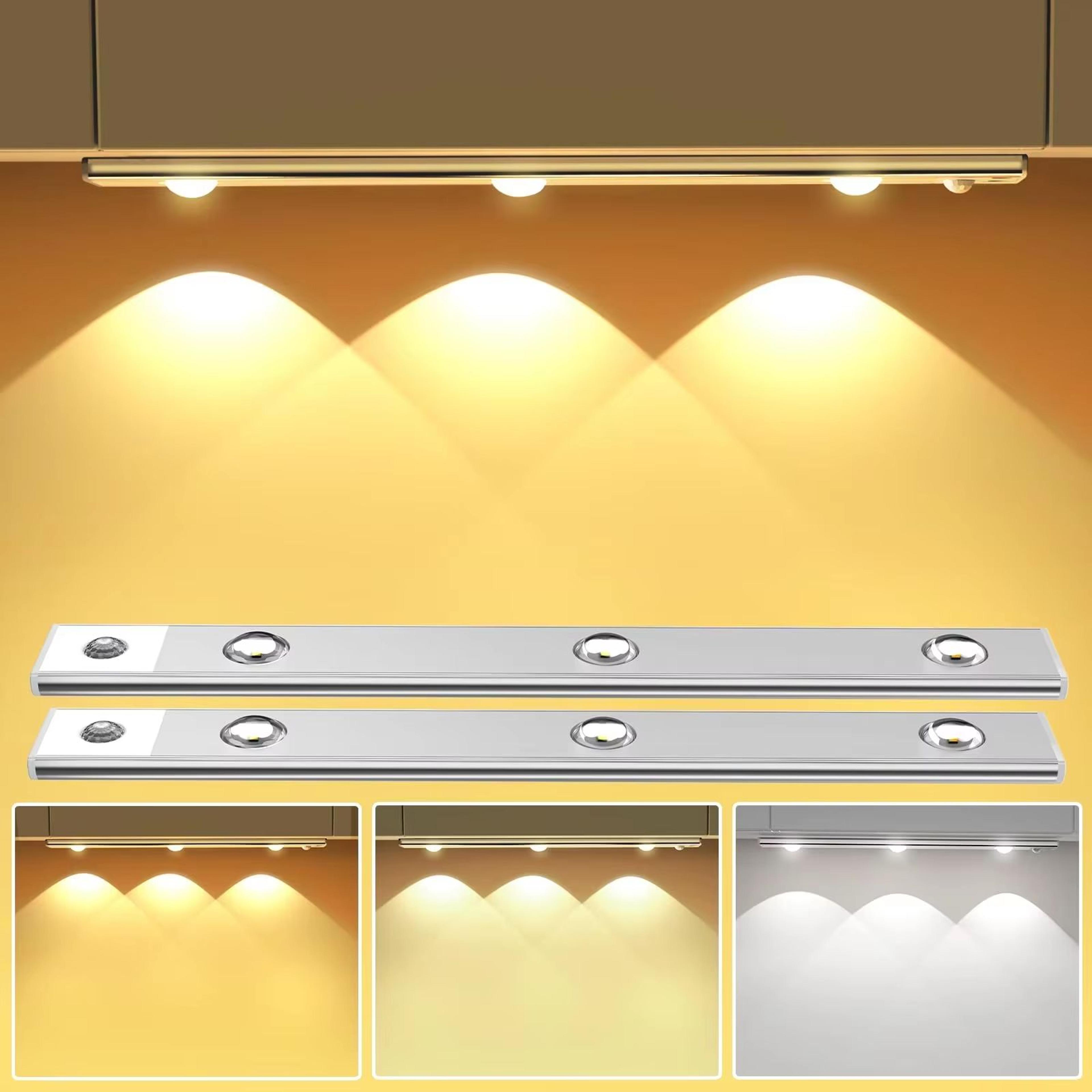 ultra-thin wireless motion sensor led cabinet light with usb rechargeable battery