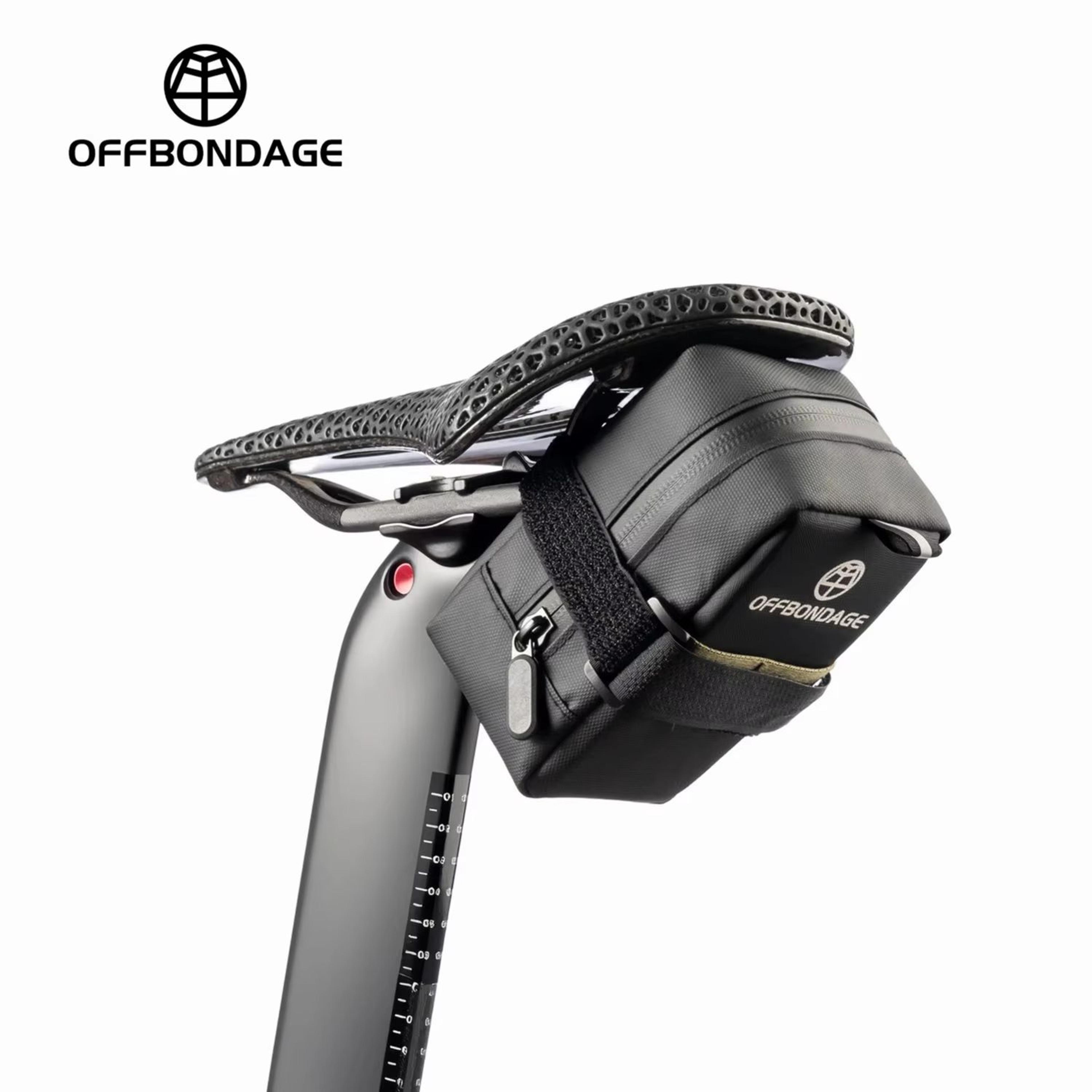 offbondage bicycle saddle bag - cycling repair tools tail pouch pack