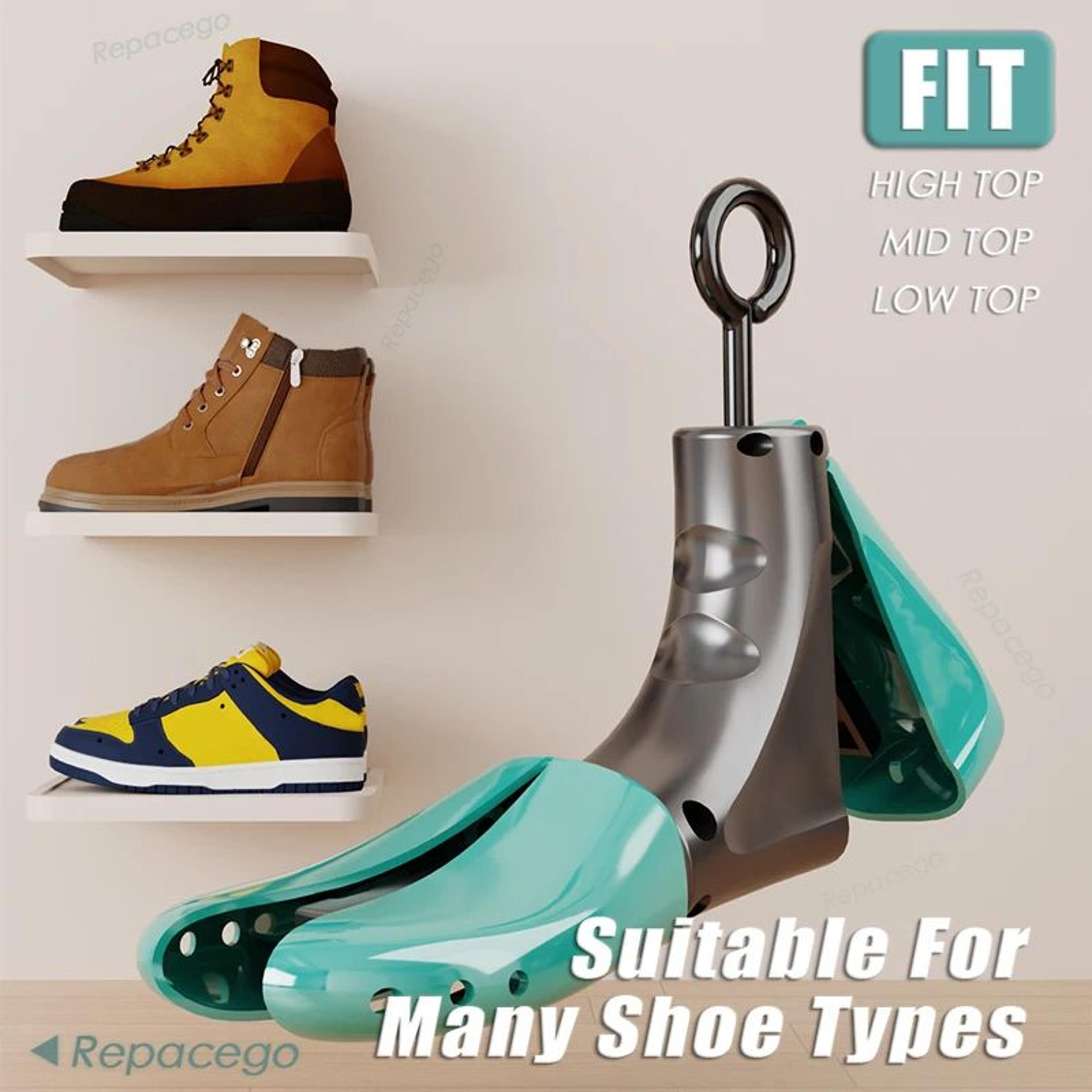 universal adjustable shoe stretcher and shoe trees extender for men and women