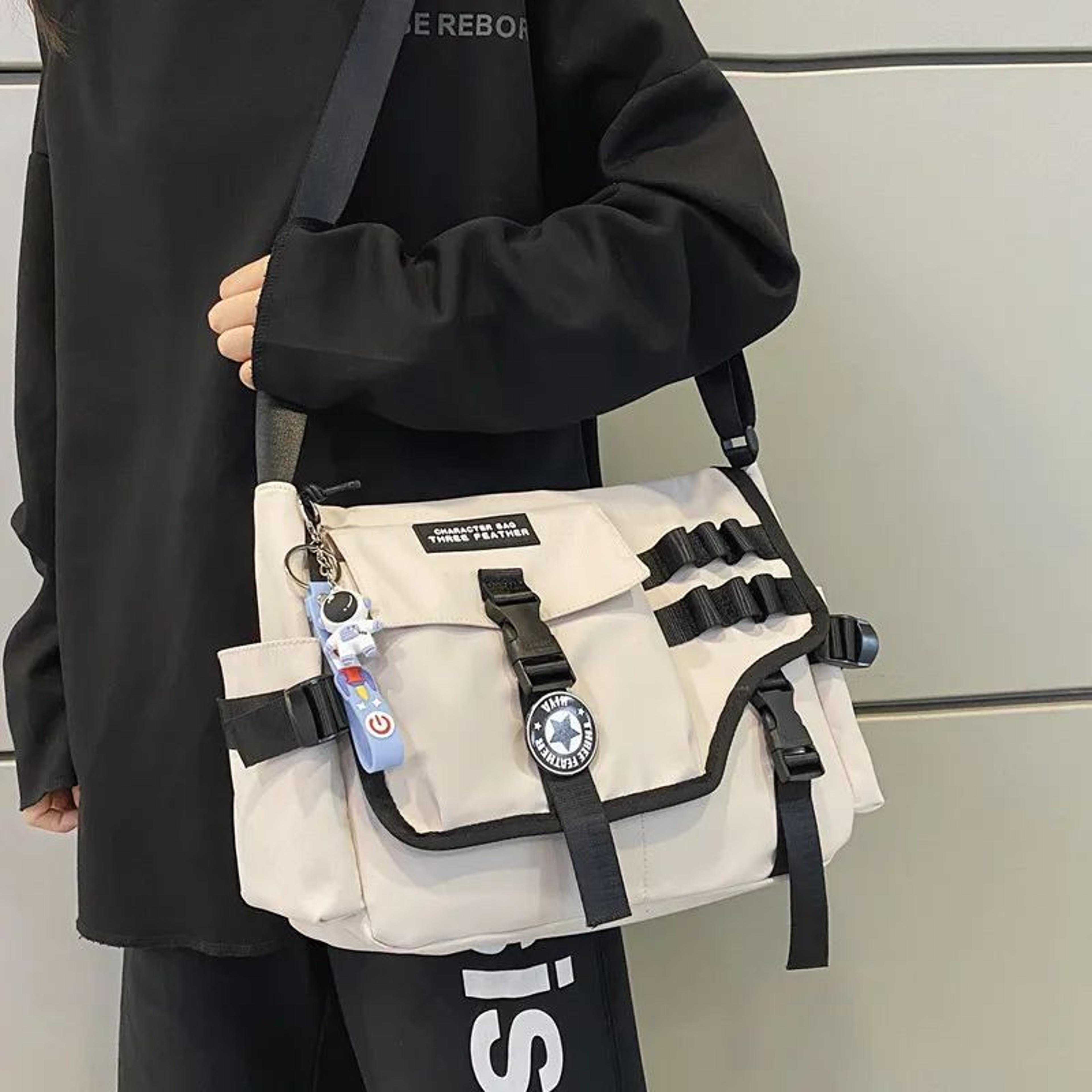 everyday canvas crossbody messenger bag for women and men