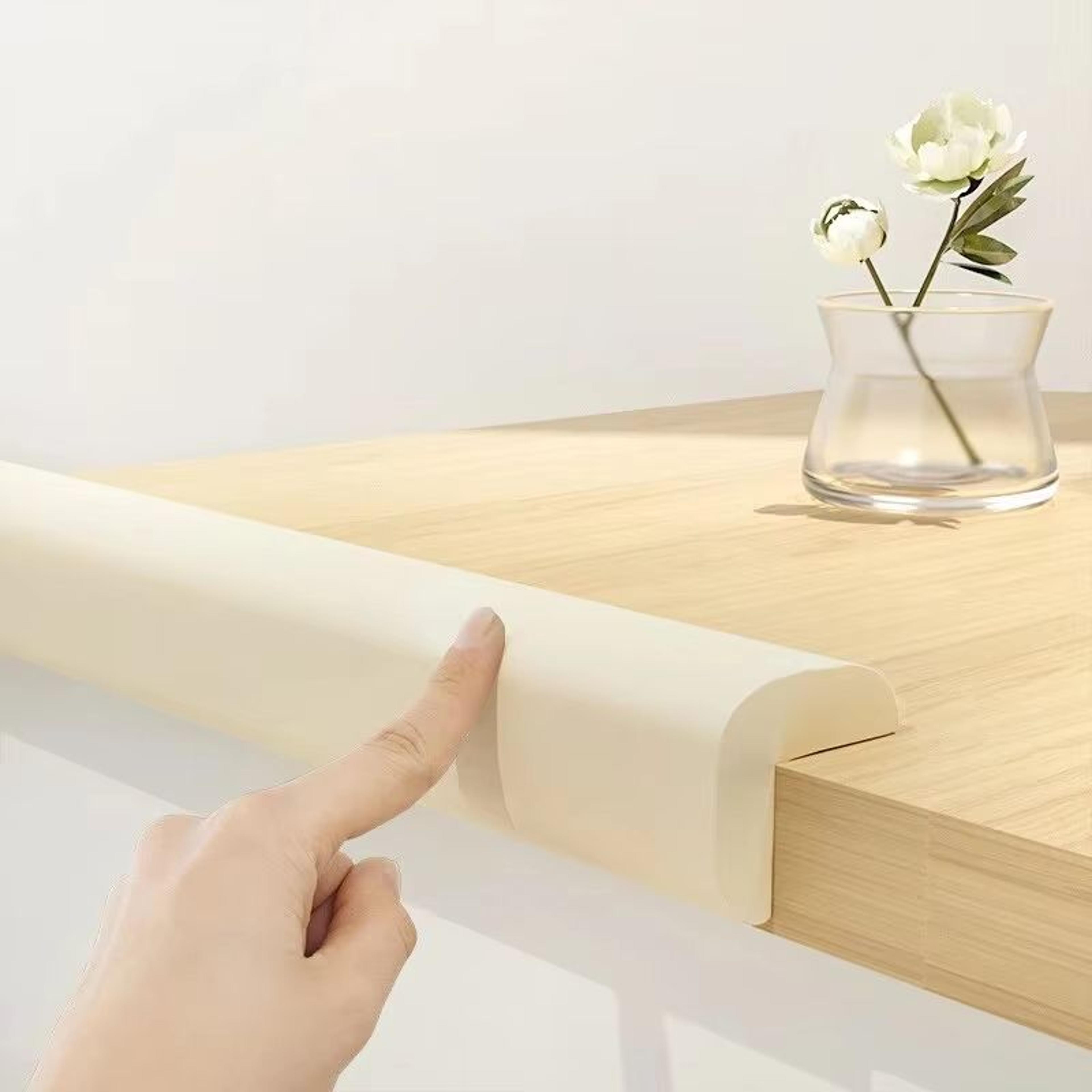 table corner safety bumper strips – baby protection edge guards & corner soft cover strips