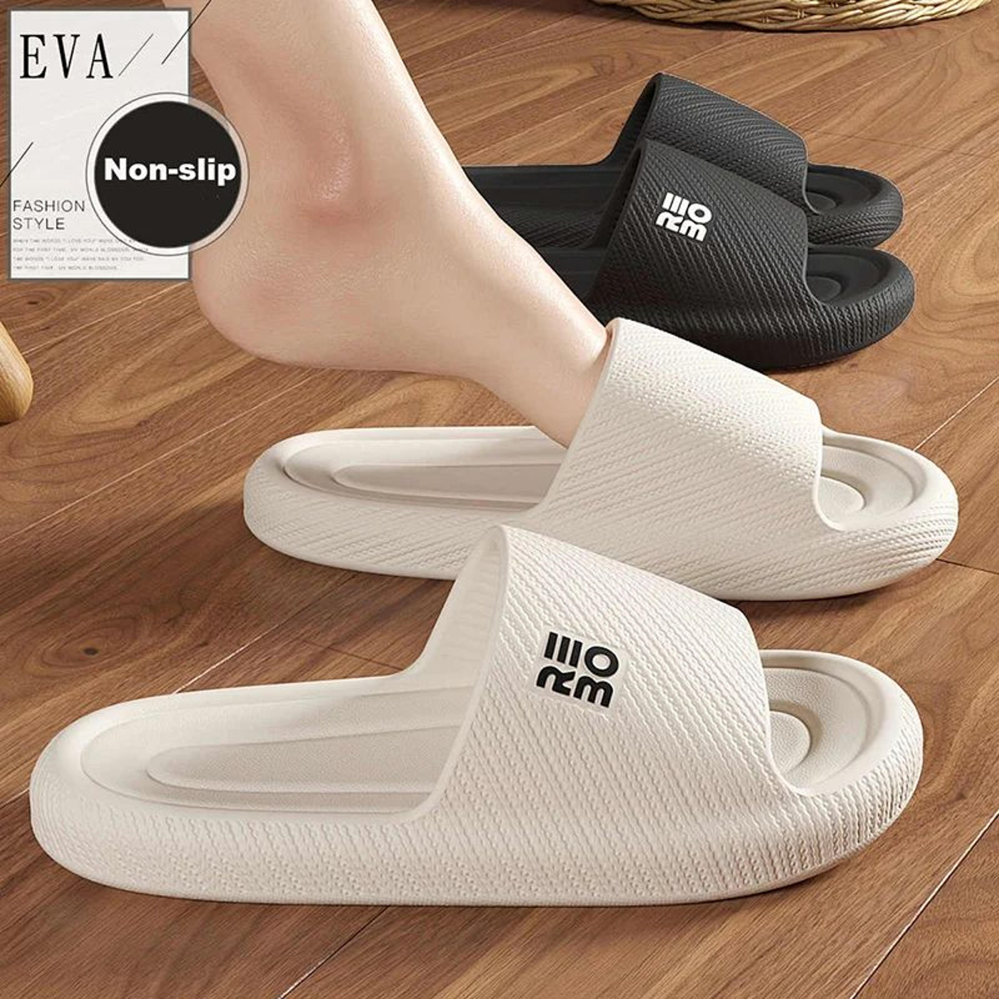 cloudstep men's fashion summer cloud slippers – soft eva massage flip flops