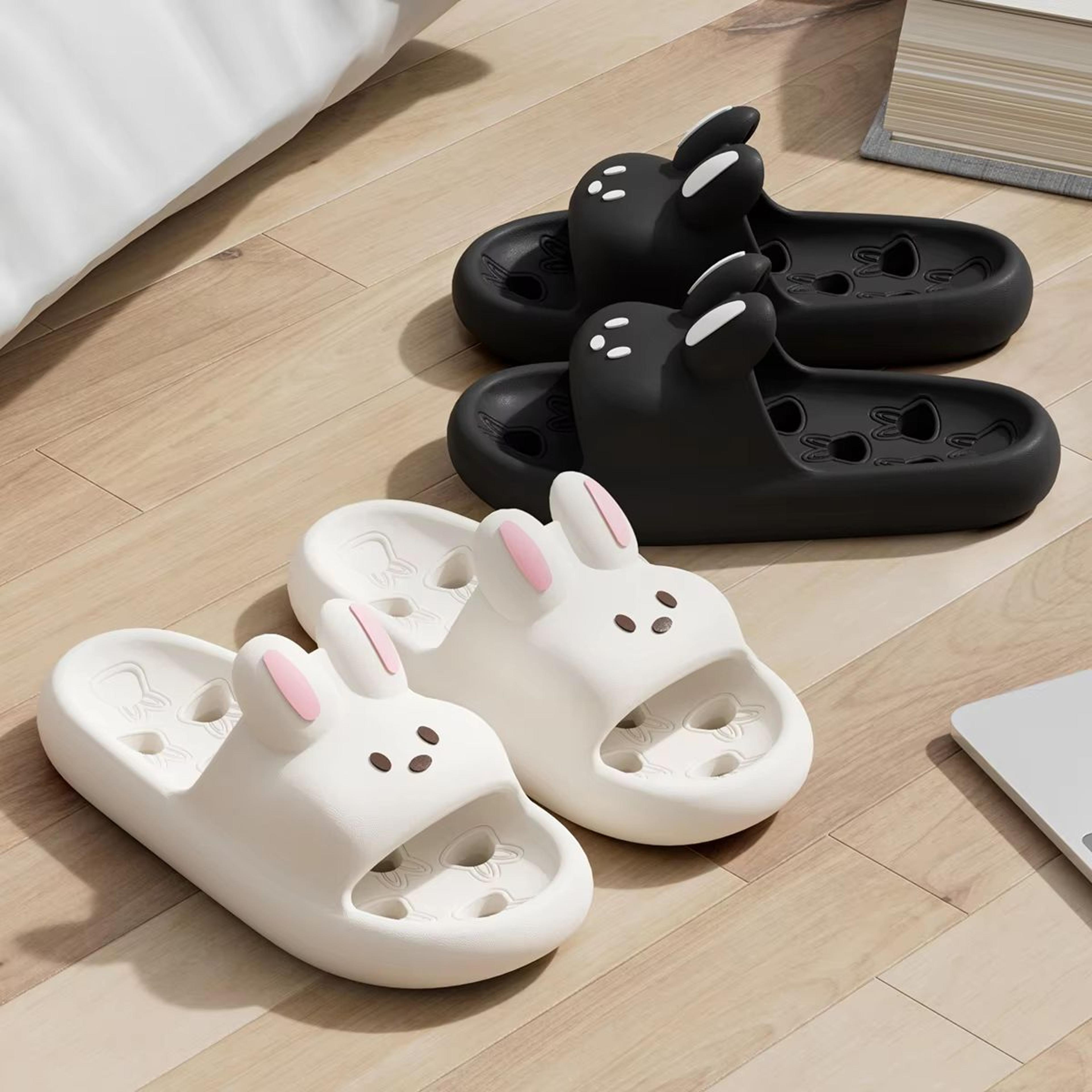 cartooncomfort quick dry cartoon bathroom slippers for women and men