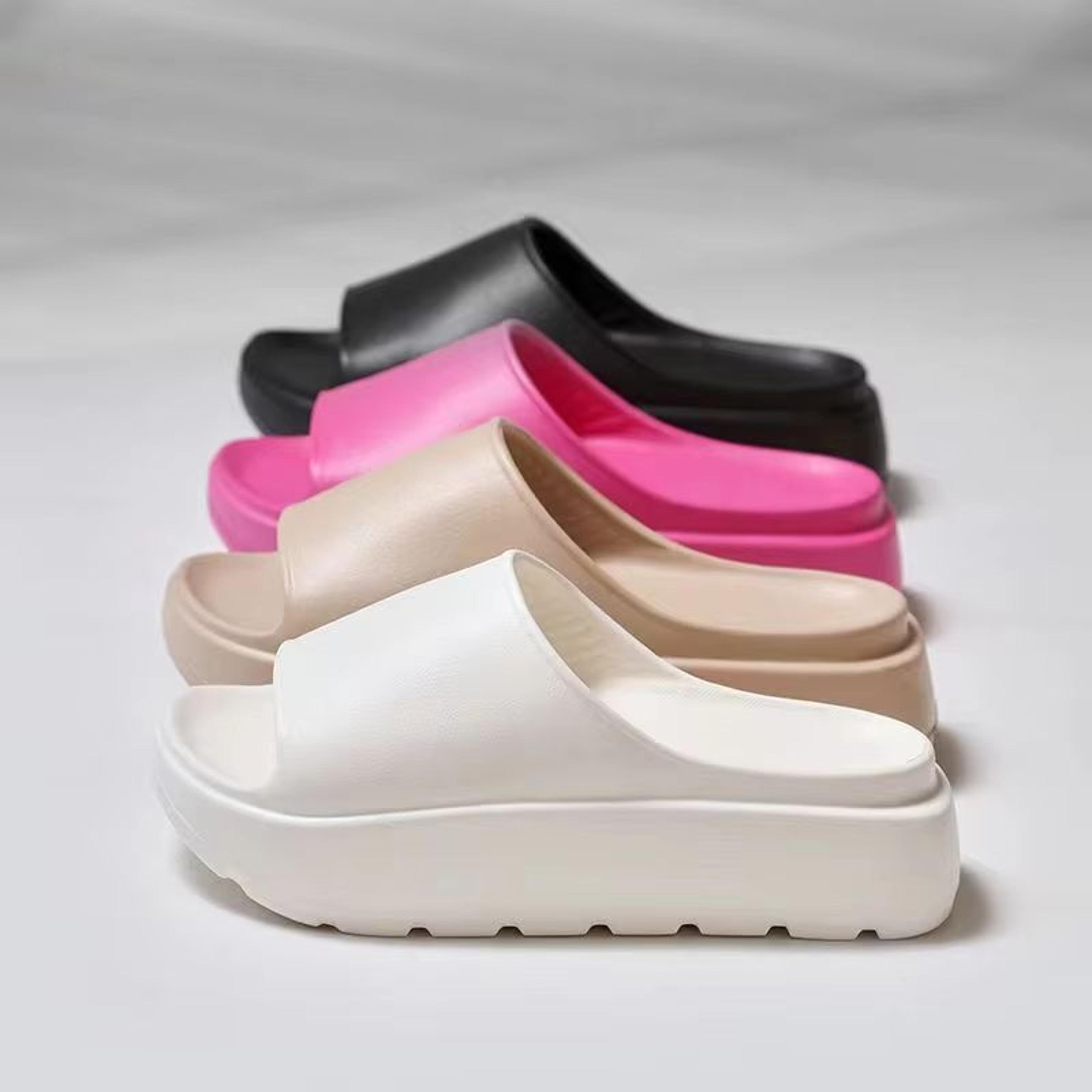evacloud platform slides for women summer beach and home