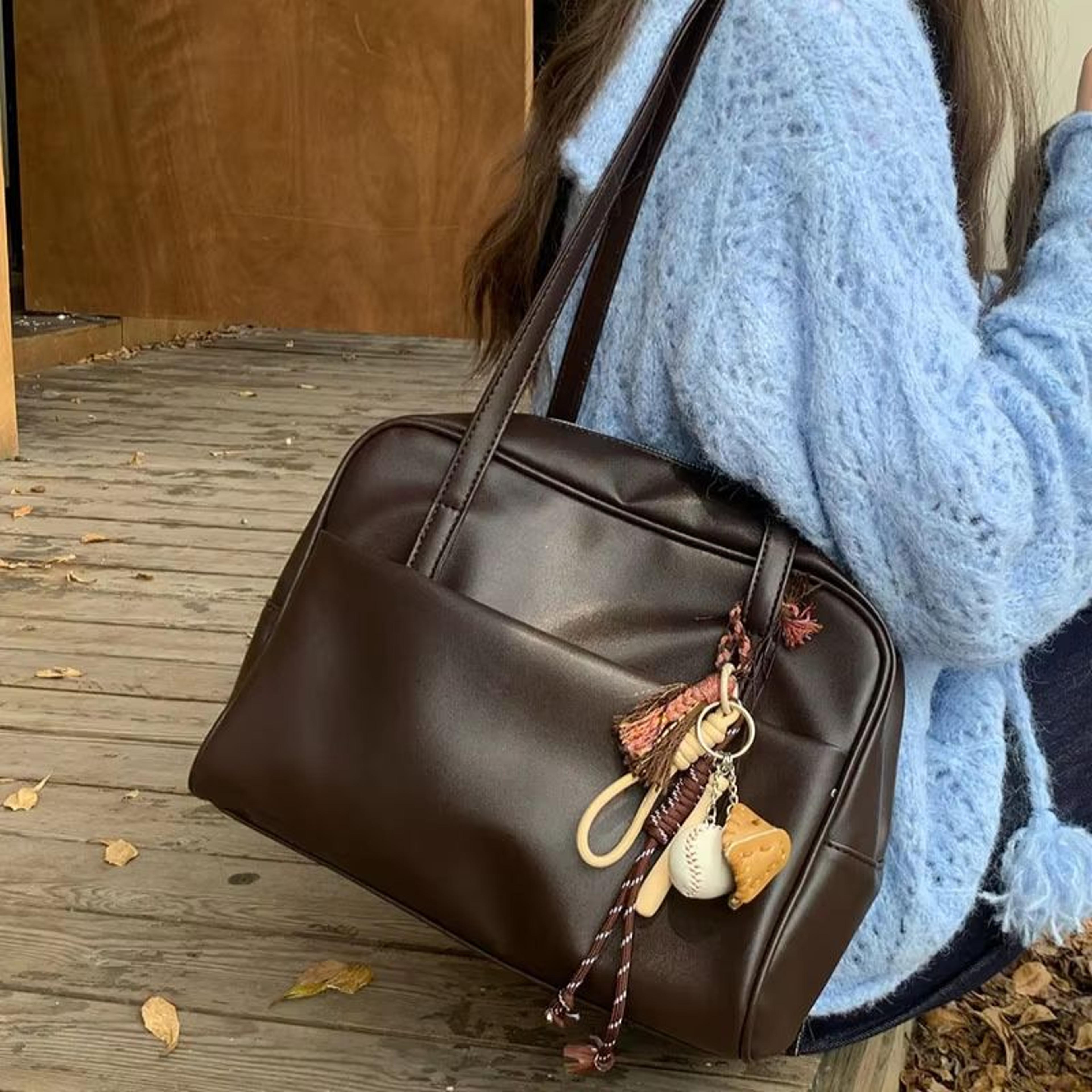 urbanease korean style large capacity shoulder bag for women