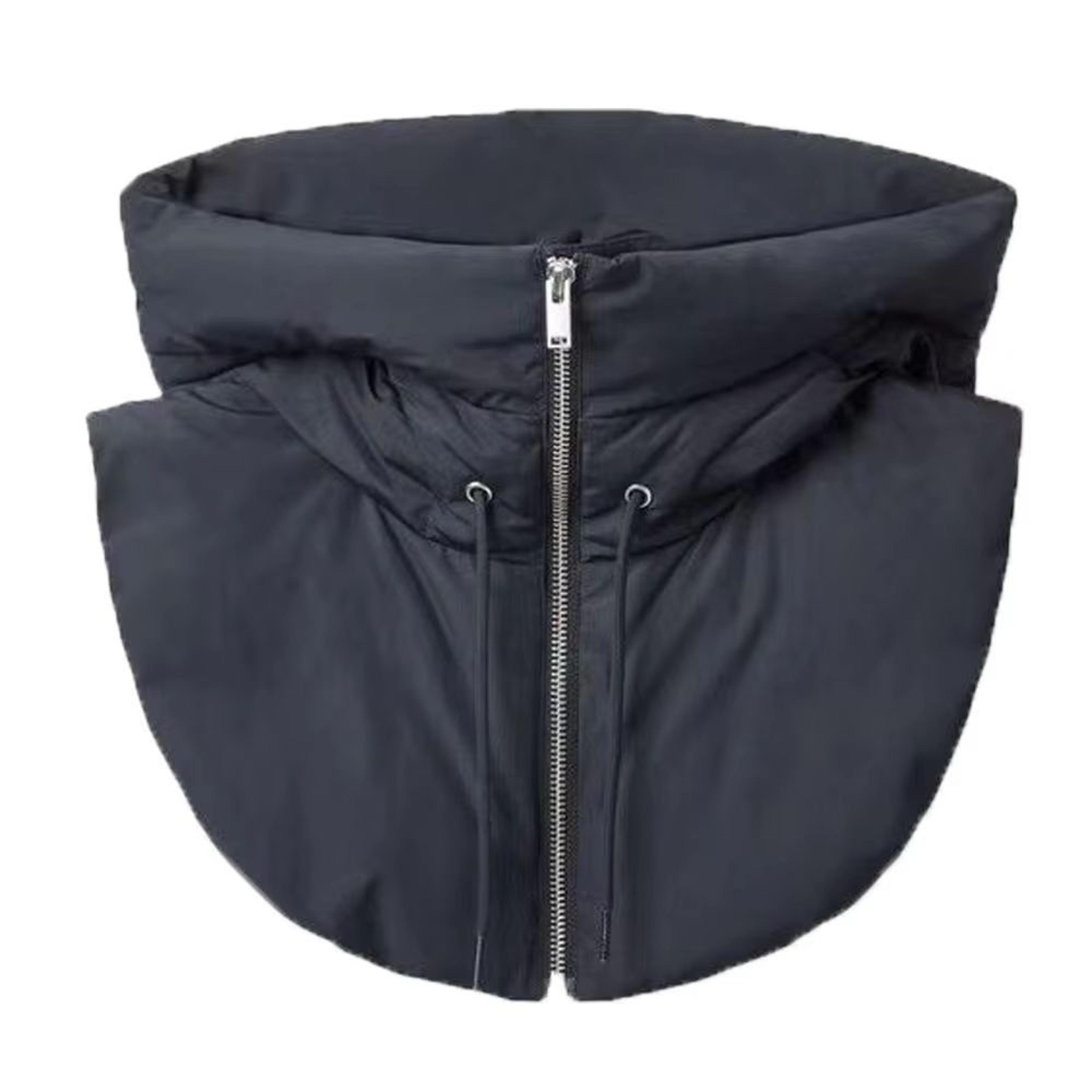 airlayer ultralight down hooded women's balaclava hat with removable neck cover