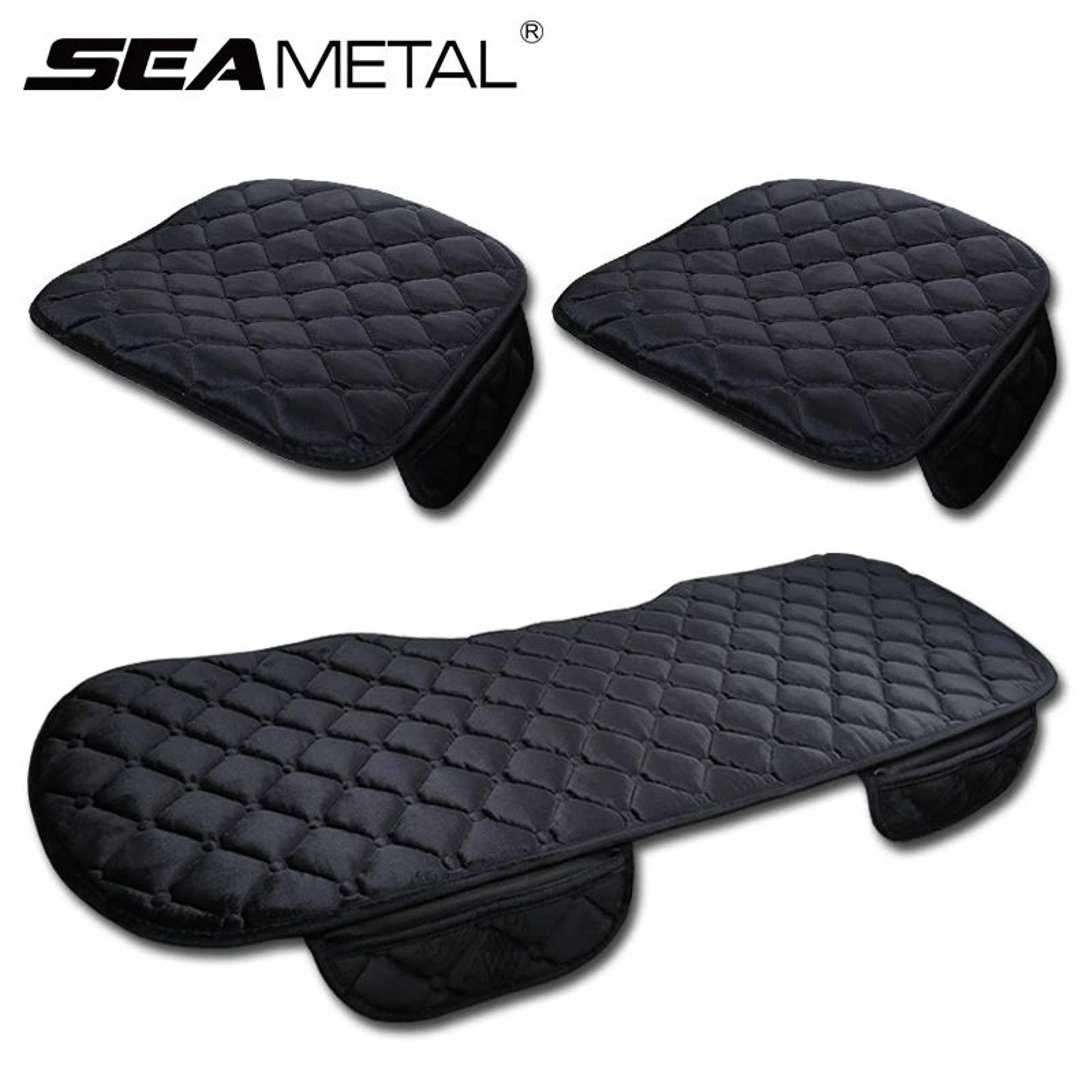seametal plush universal car seat cushion cover anti-slip soft protector