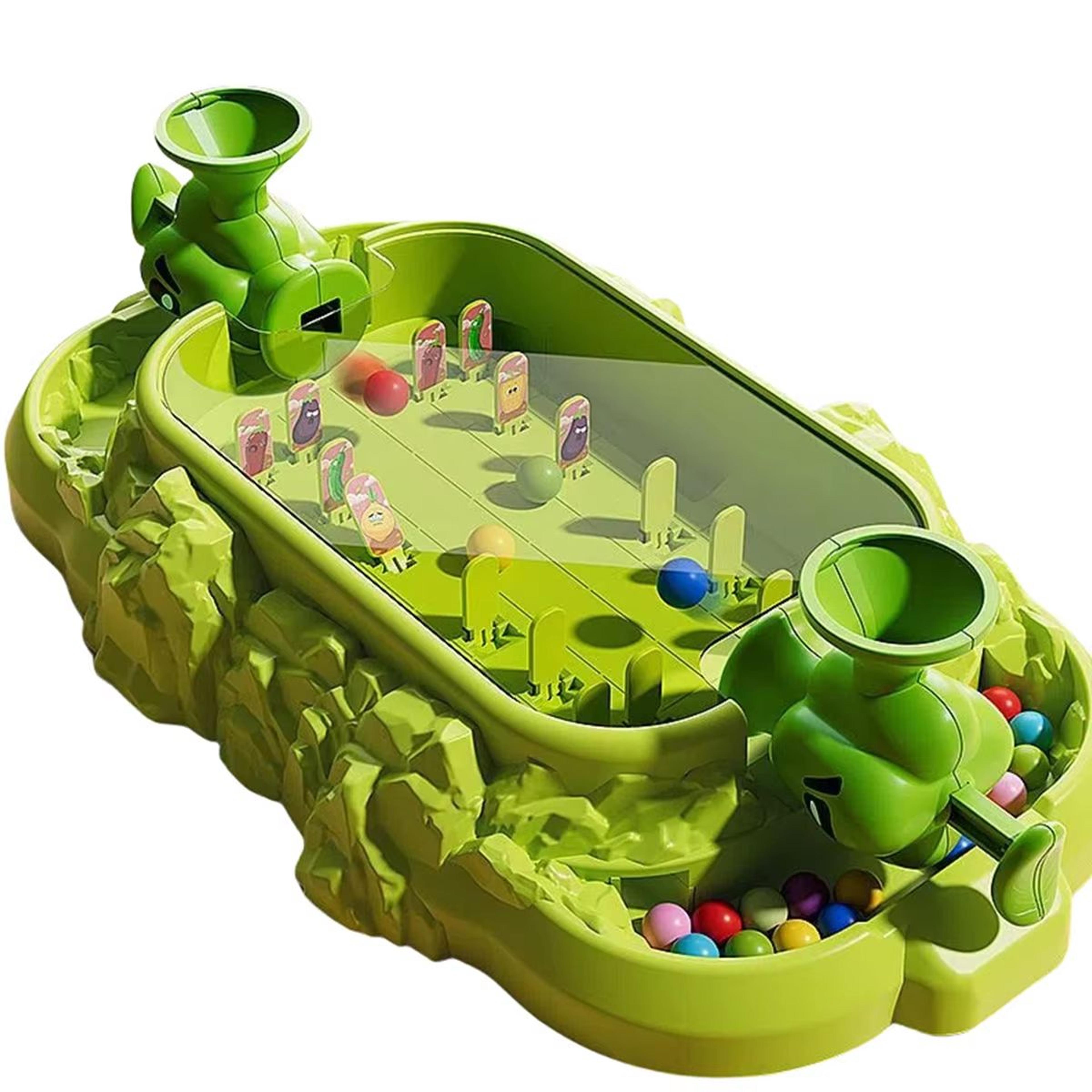 gardenpinball kids vegetable desktop shooting game (two-player interactive battle toy)