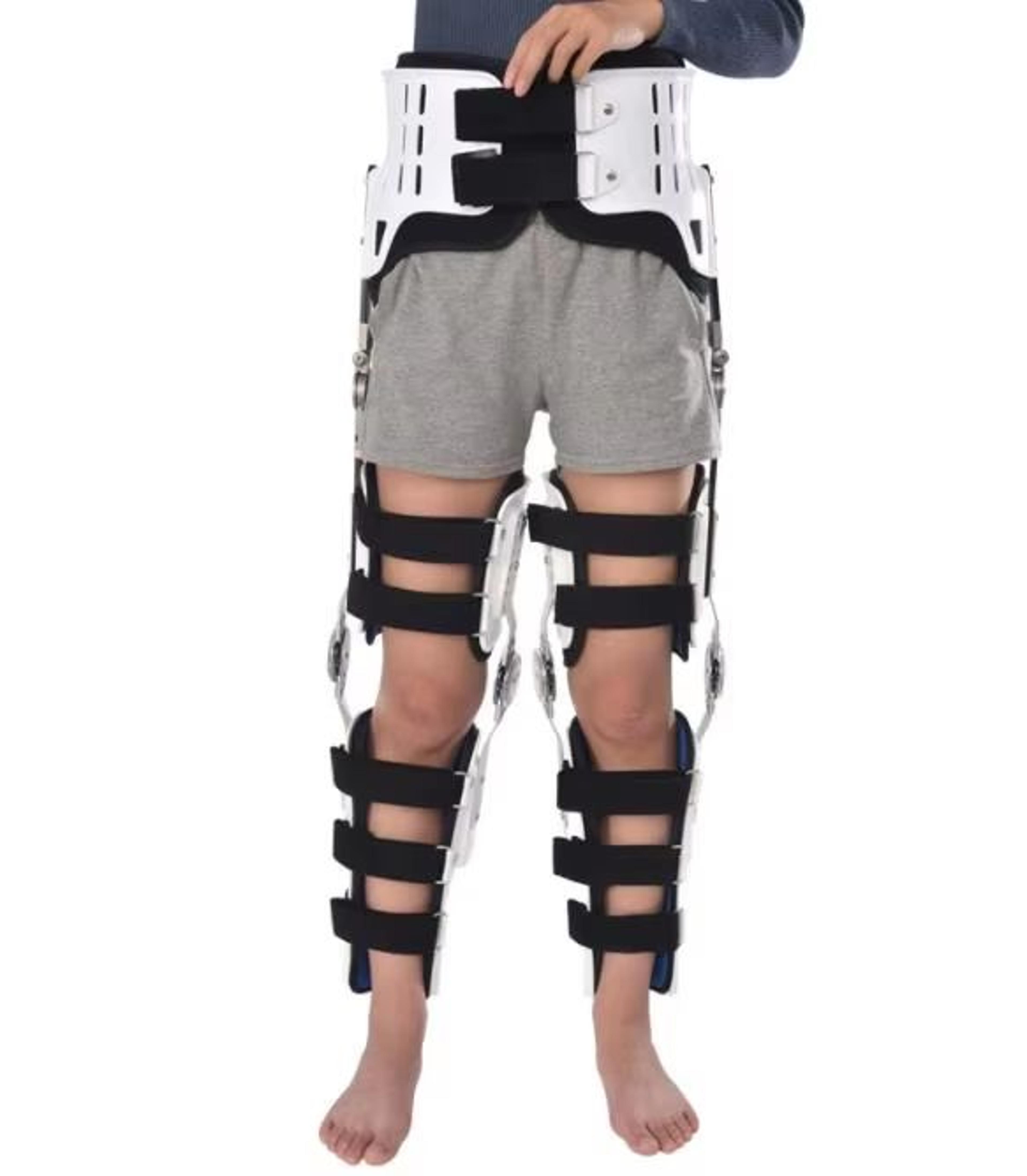 adjustable hip stabilizer brace for pelvic and femoral recovery support