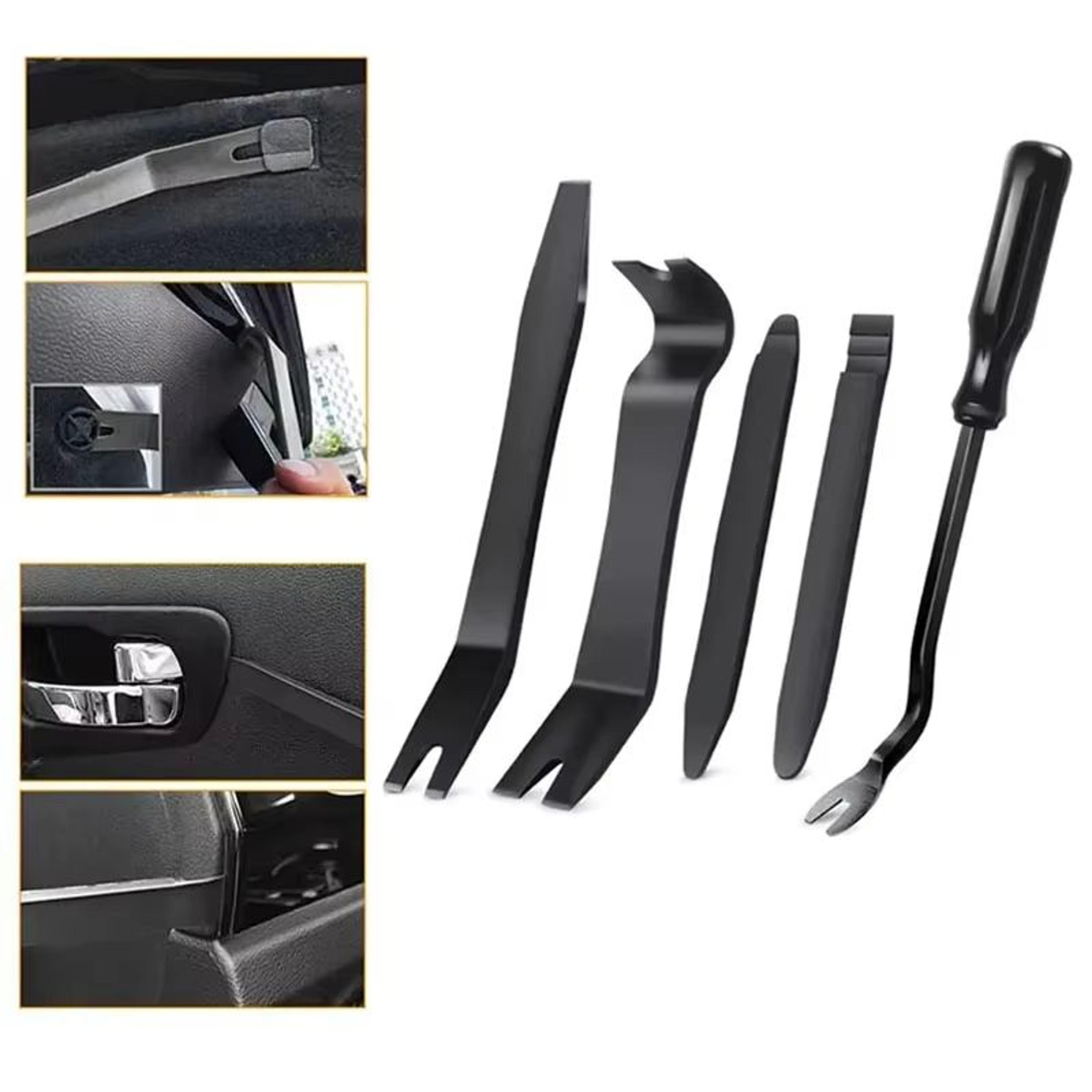 pro auto trim removal tool kit – universal no scratch interior panel & clip pry set