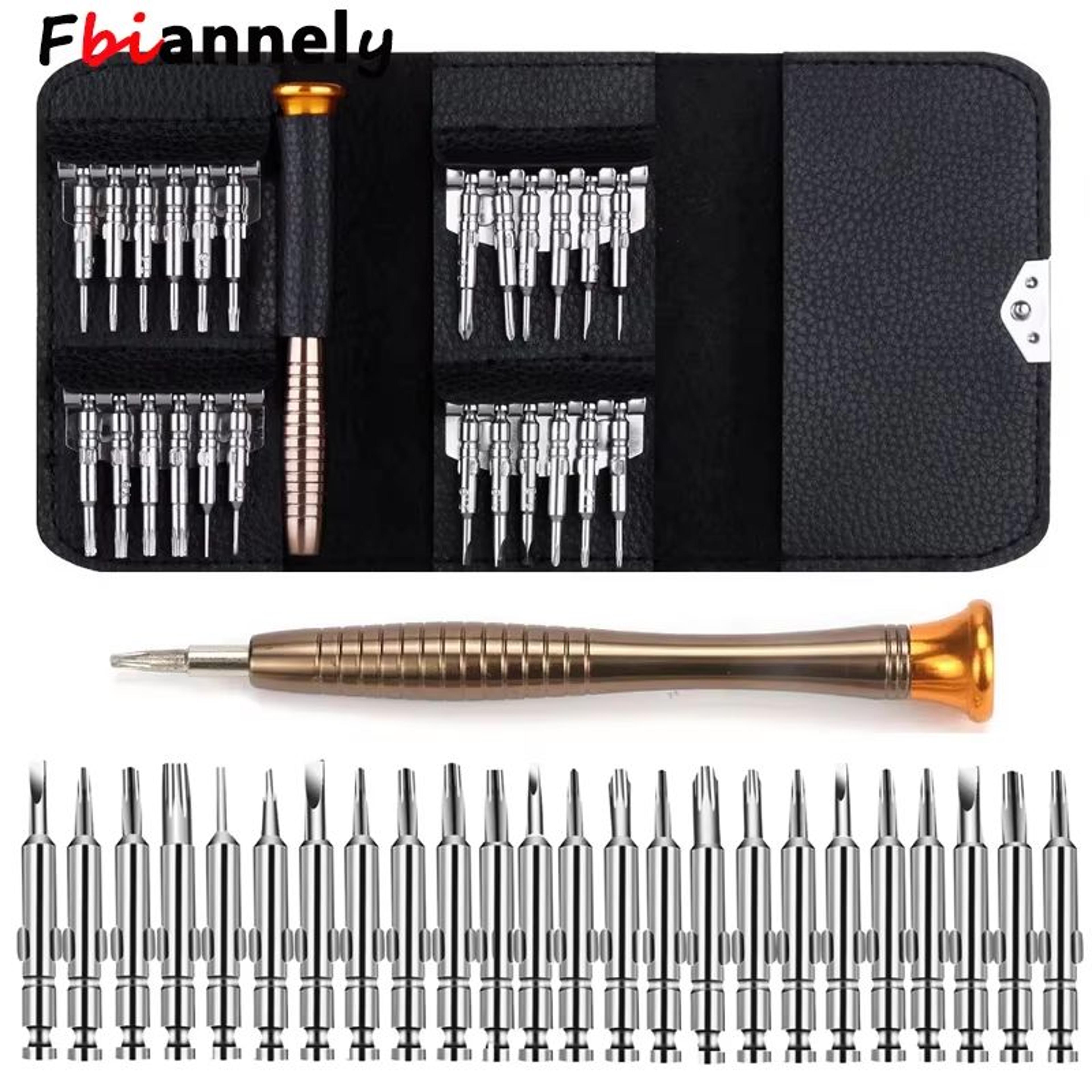 25 in 1 precision torx screwdriver set with multi-bits for phone tablet pc repair