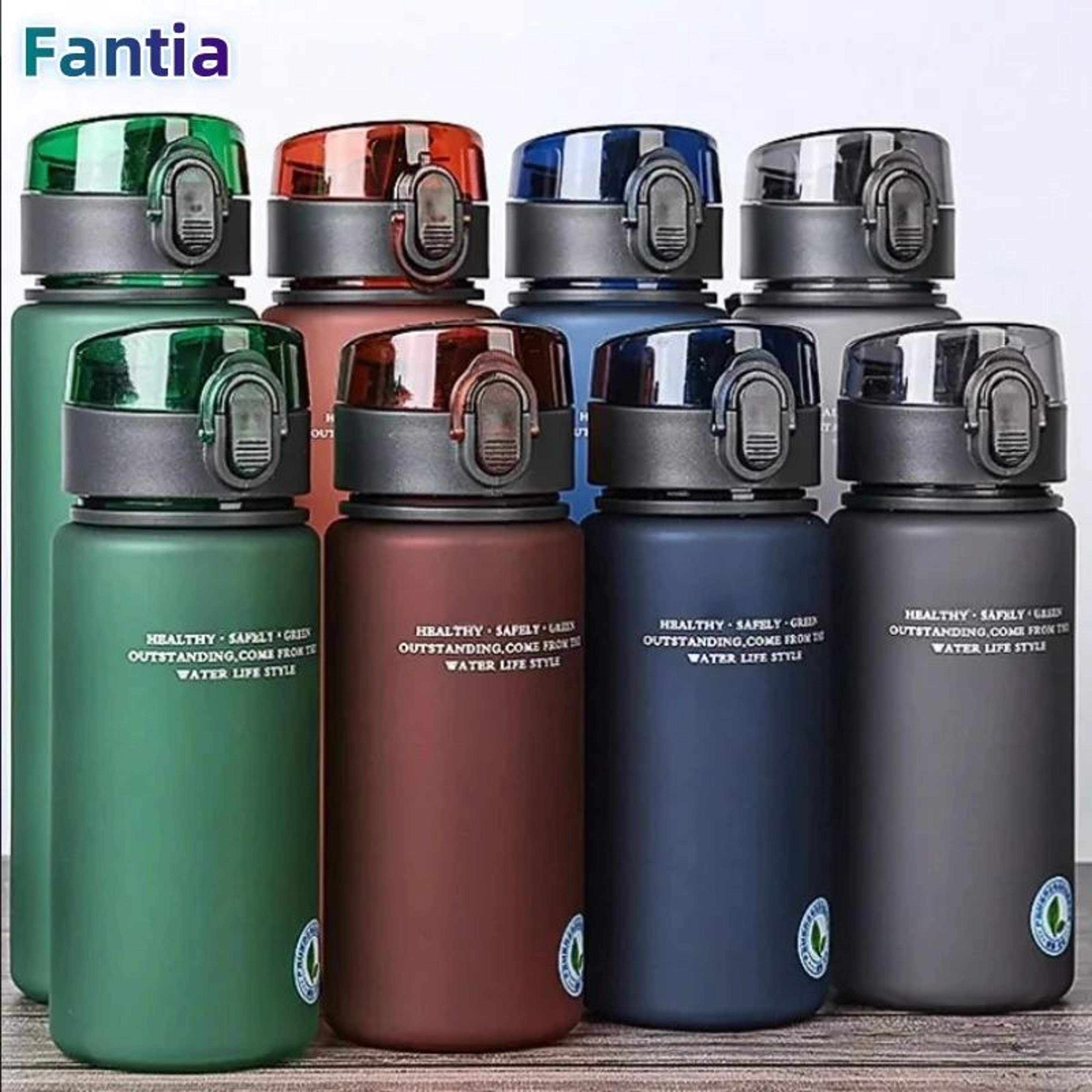 bpa free leak proof sports water bottle 13.53 or 18.93 fl oz portable travel and hiking bottle