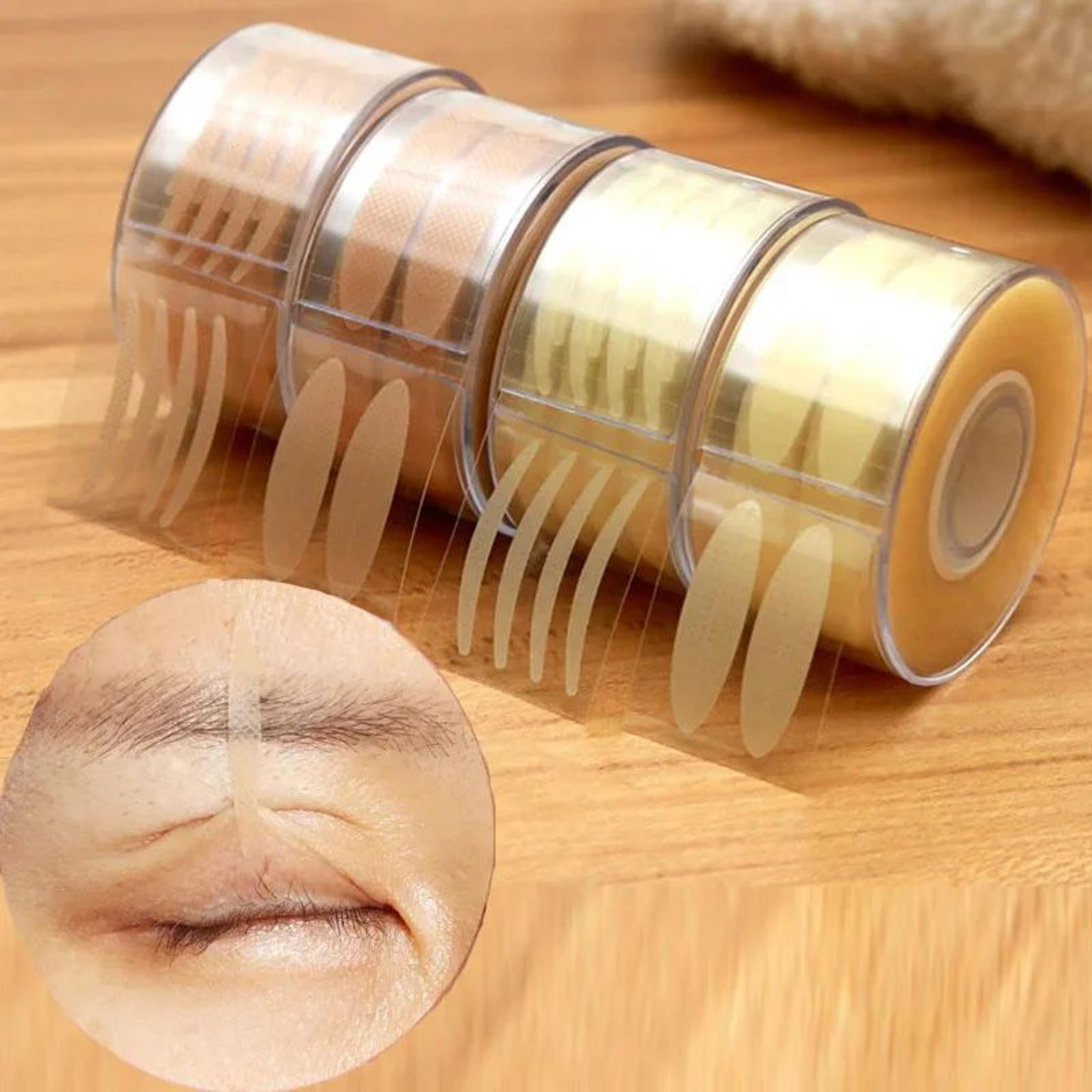 invisible lace double eyelid tape strips 600pcs for natural lift