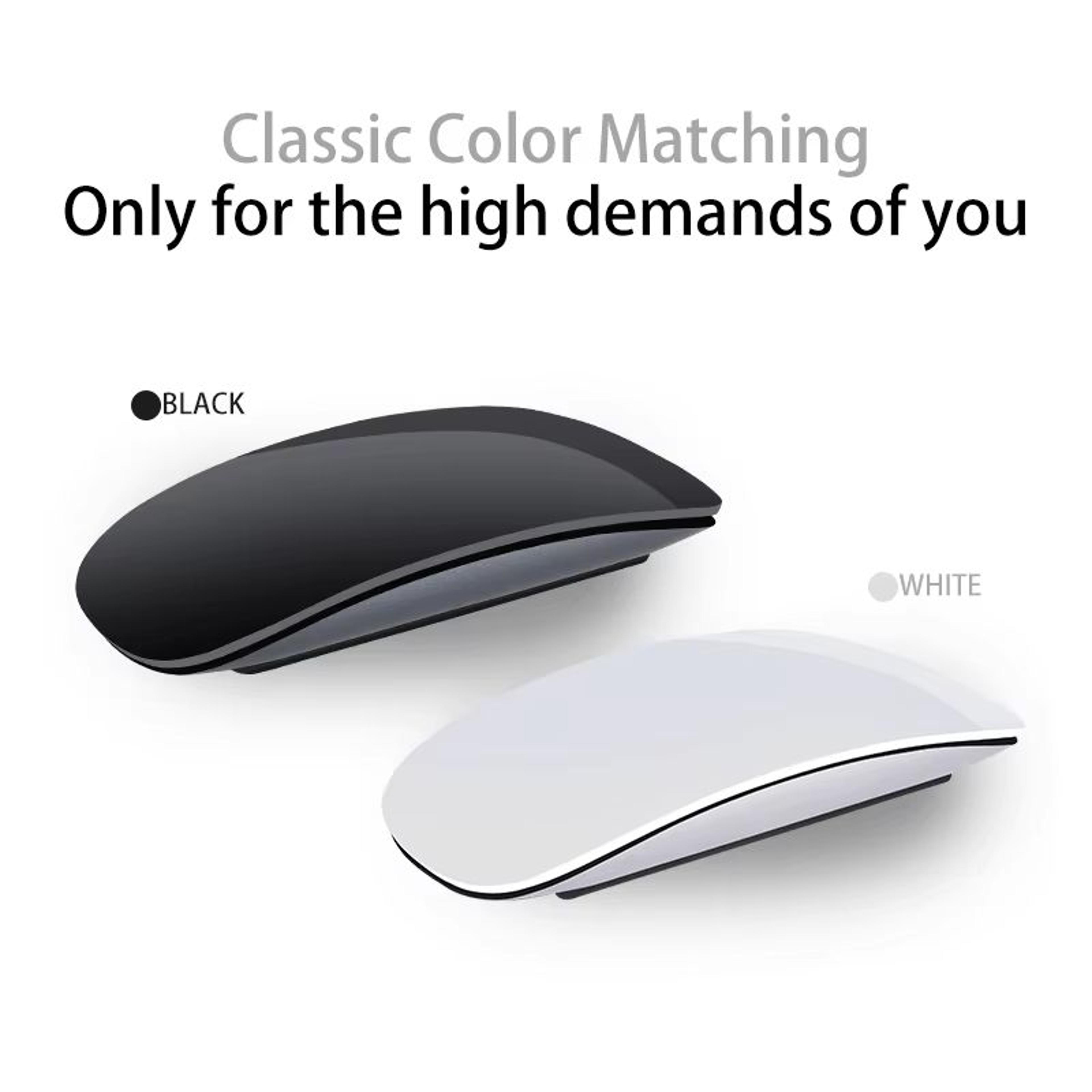 magic 3 slim wireless bluetooth mouse with multi touch gestures, rechargeable, for macbook and windows