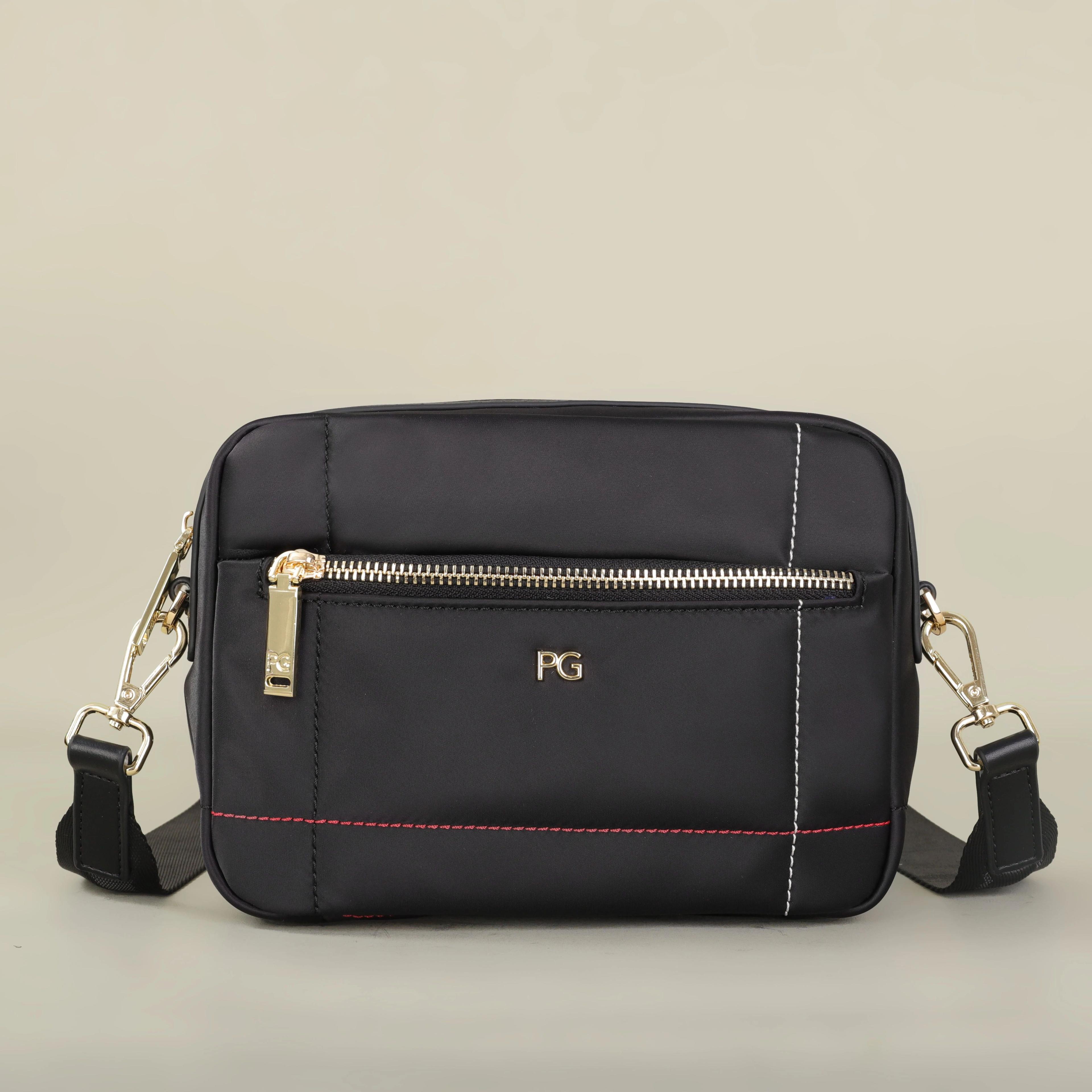 pg waterproof folding square crossbody bag for women