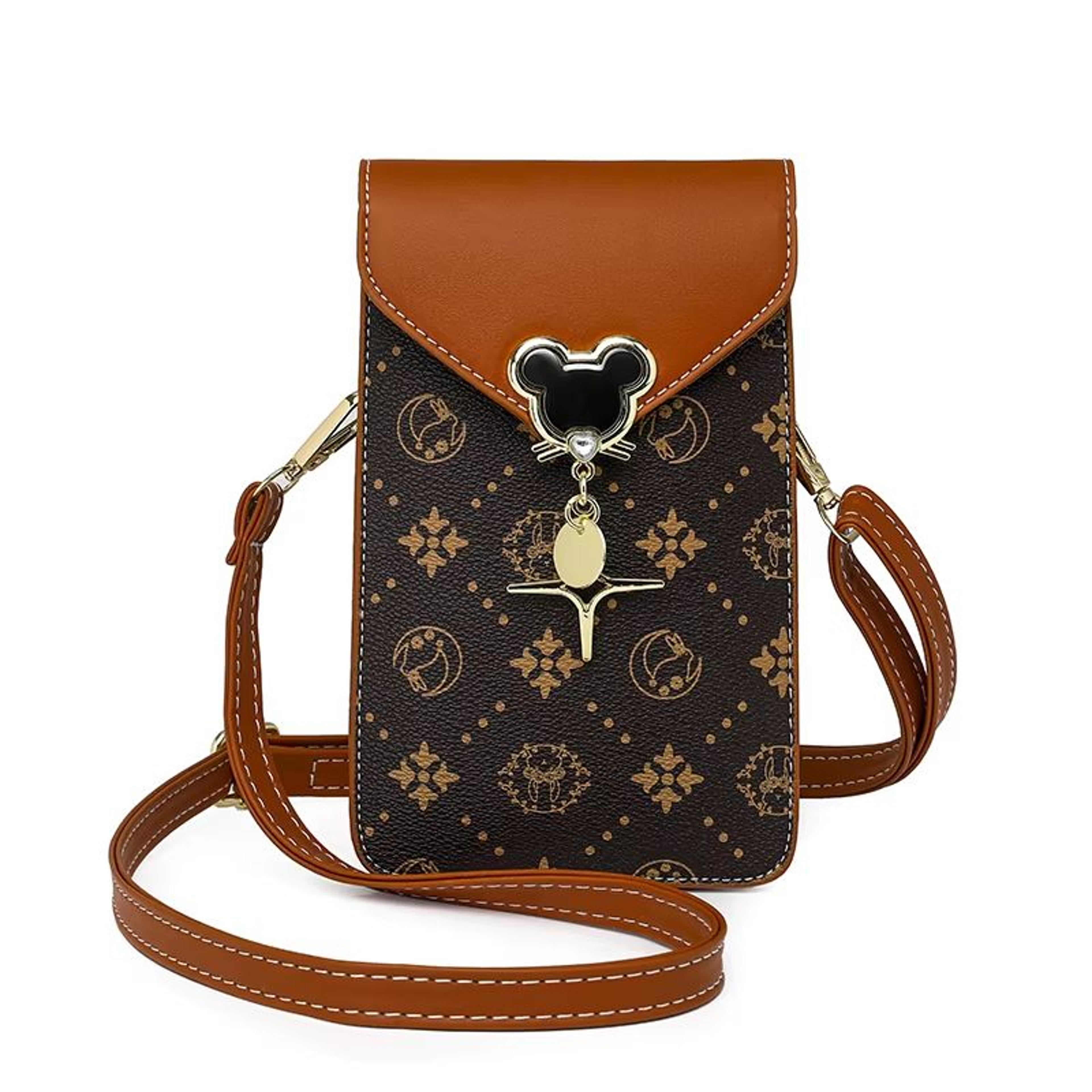 touchscreen vertical phone crossbody bag for women