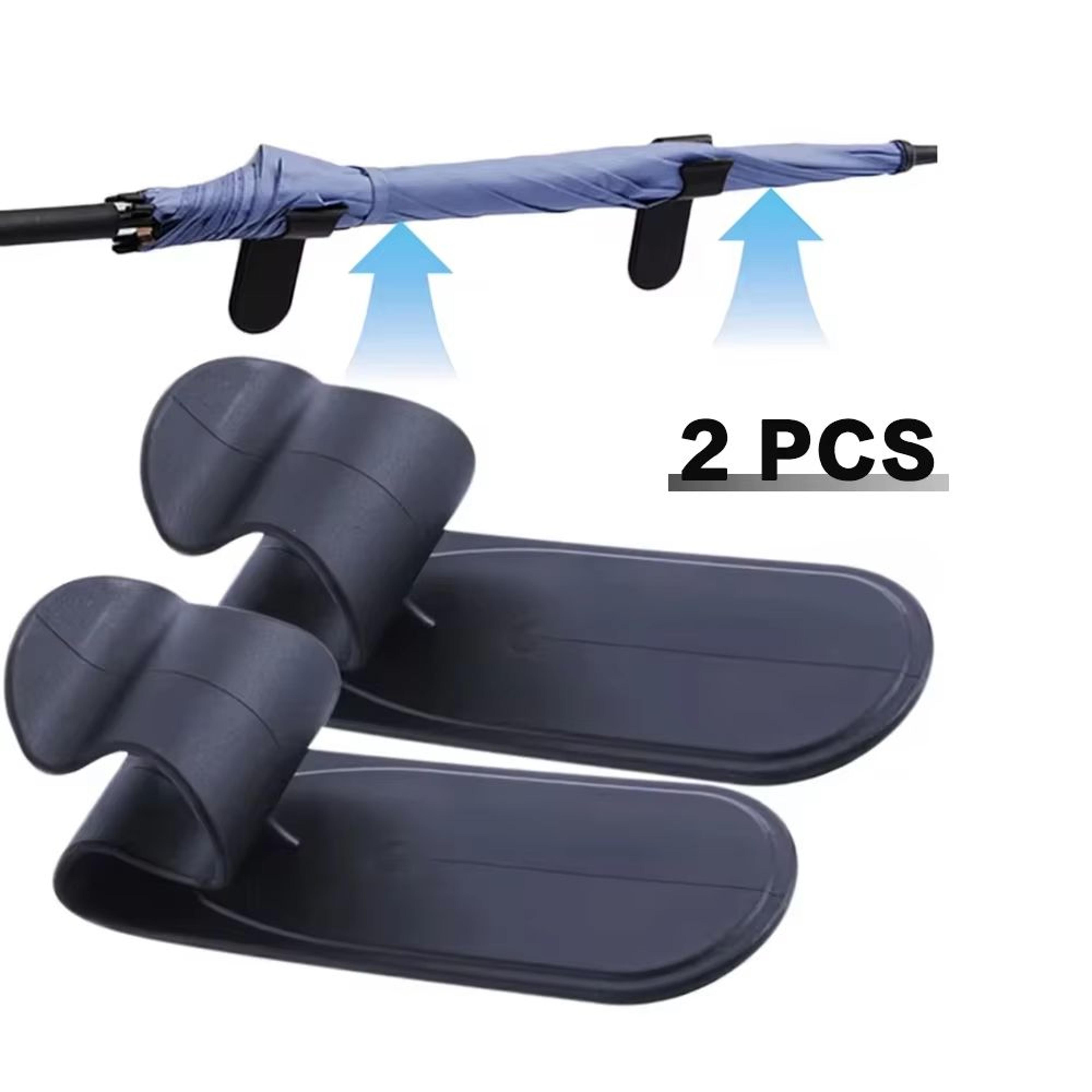 1/2pcs car umbrella holder hook universal car trunk organizer clip interior storage accessory