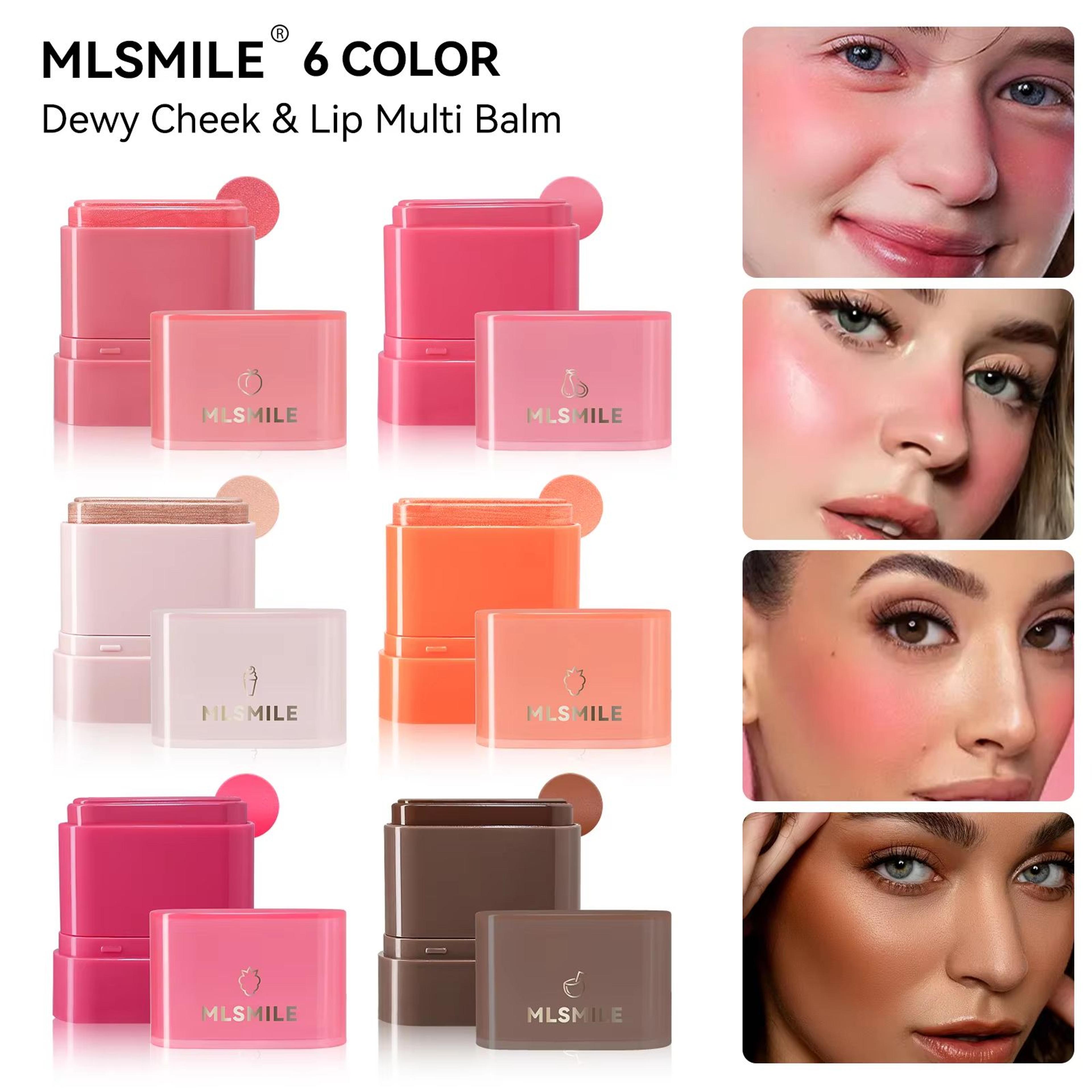 2 in 1 lip and cheek blush stick fruit tint cream blush and lipstick makeup stick