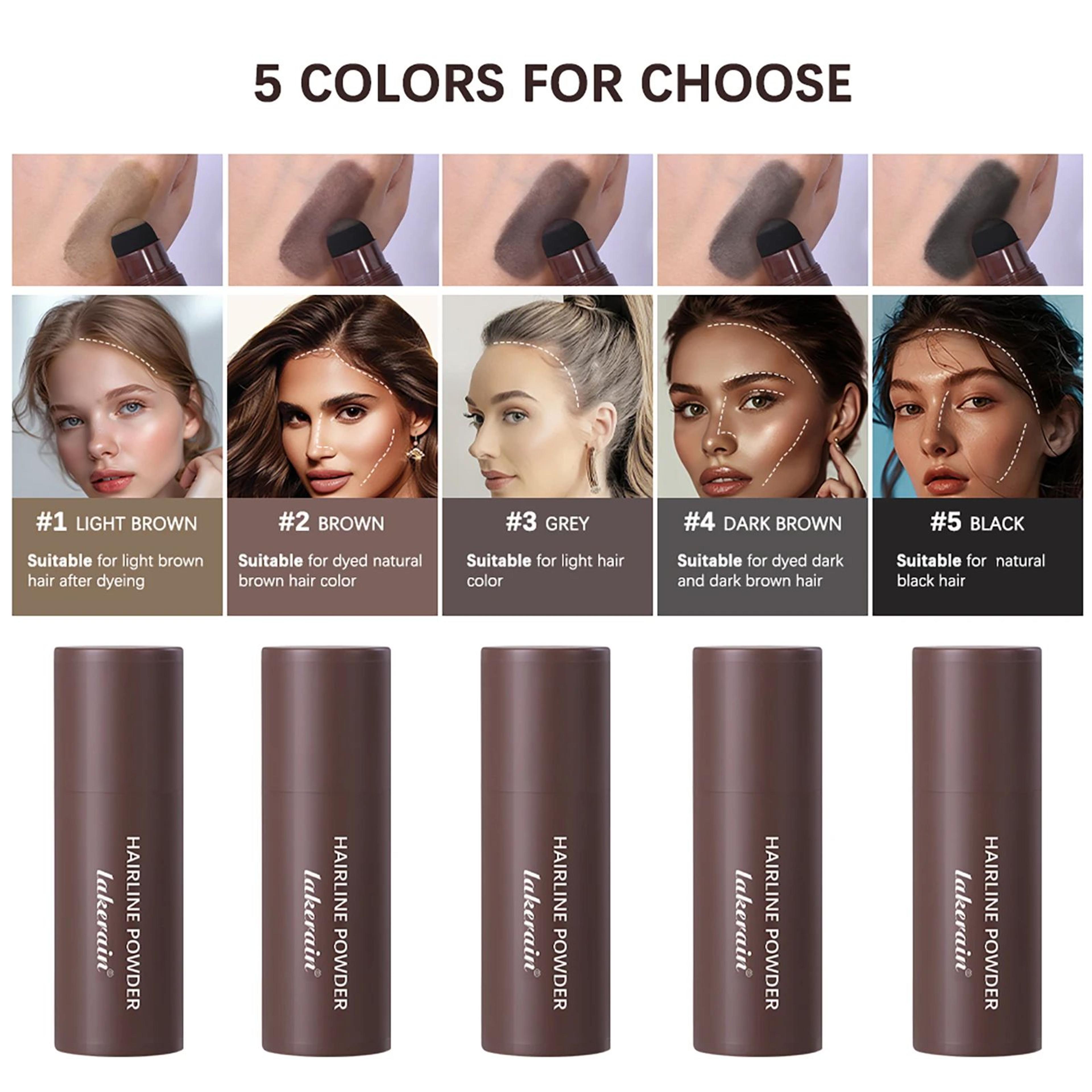 thickboost hair fiber stick pen – instant hair building fibers for fuller, thicker looking hair (6 shades)