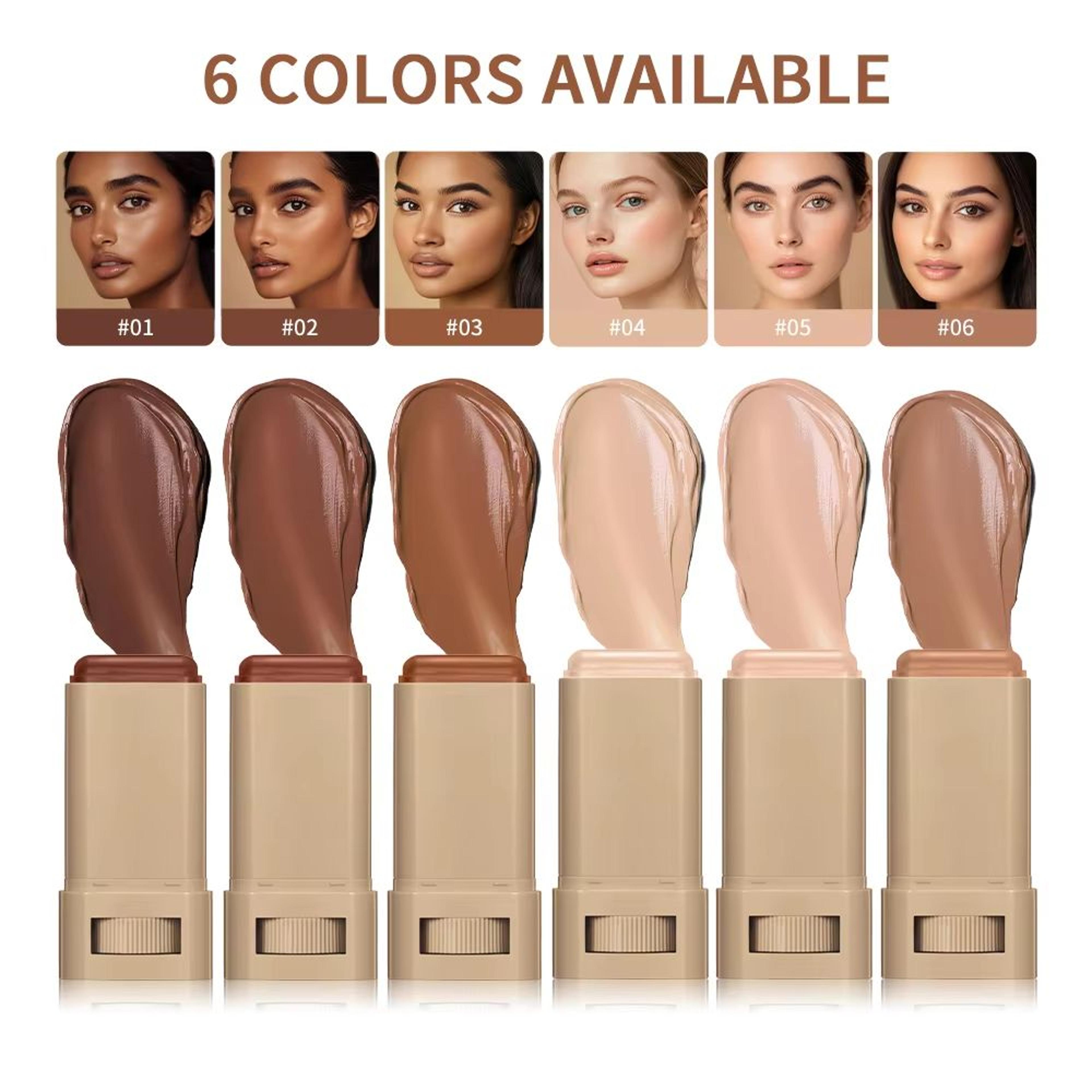 serum boosted foundation stick hydrating skin tint balm silky coverage travel makeup