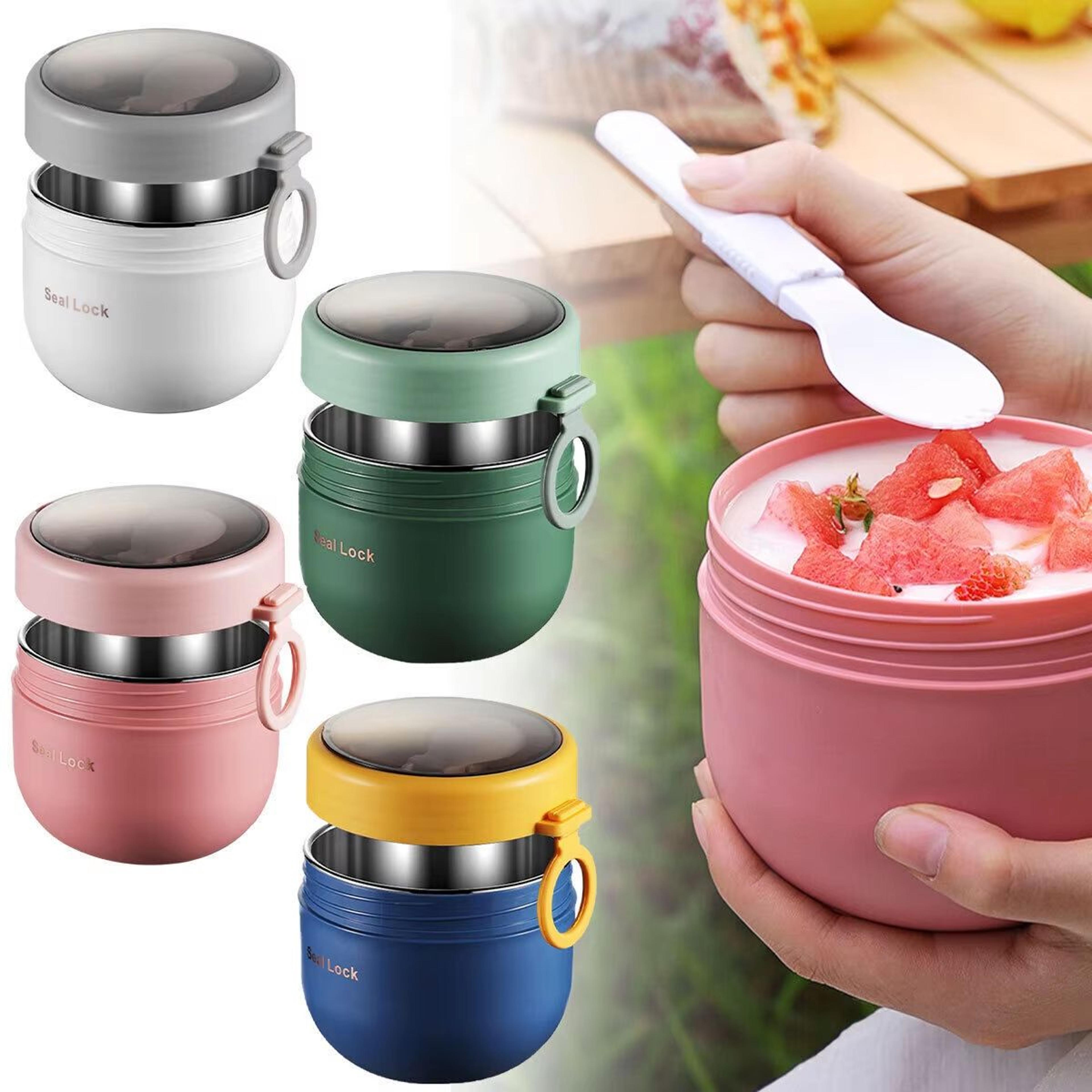 20.29 fl oz stainless steel food thermos vacuum insulated lunch jar for kids
