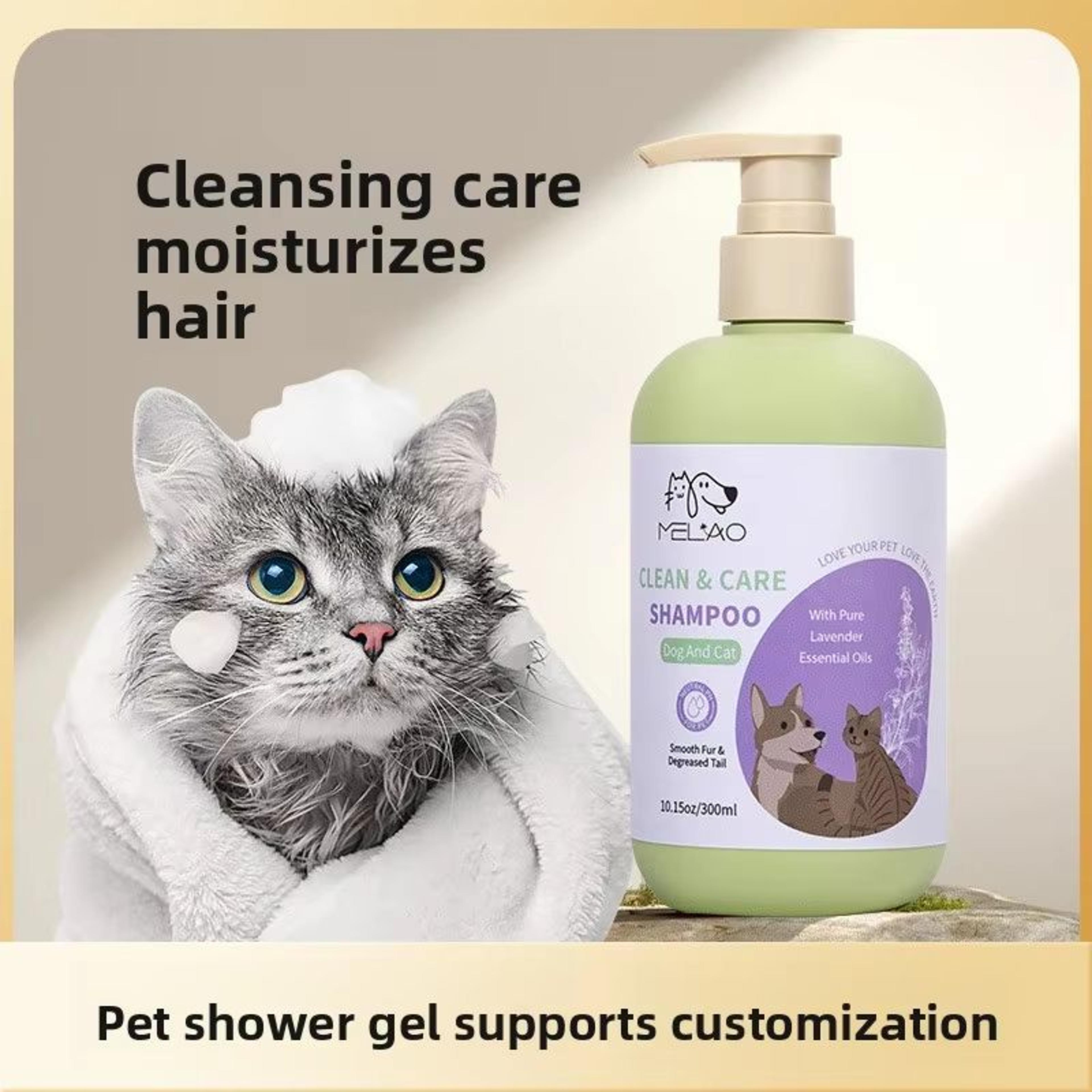 hypoallergenic probiotic dog shampoo and conditioner – royal lavender odor control wash