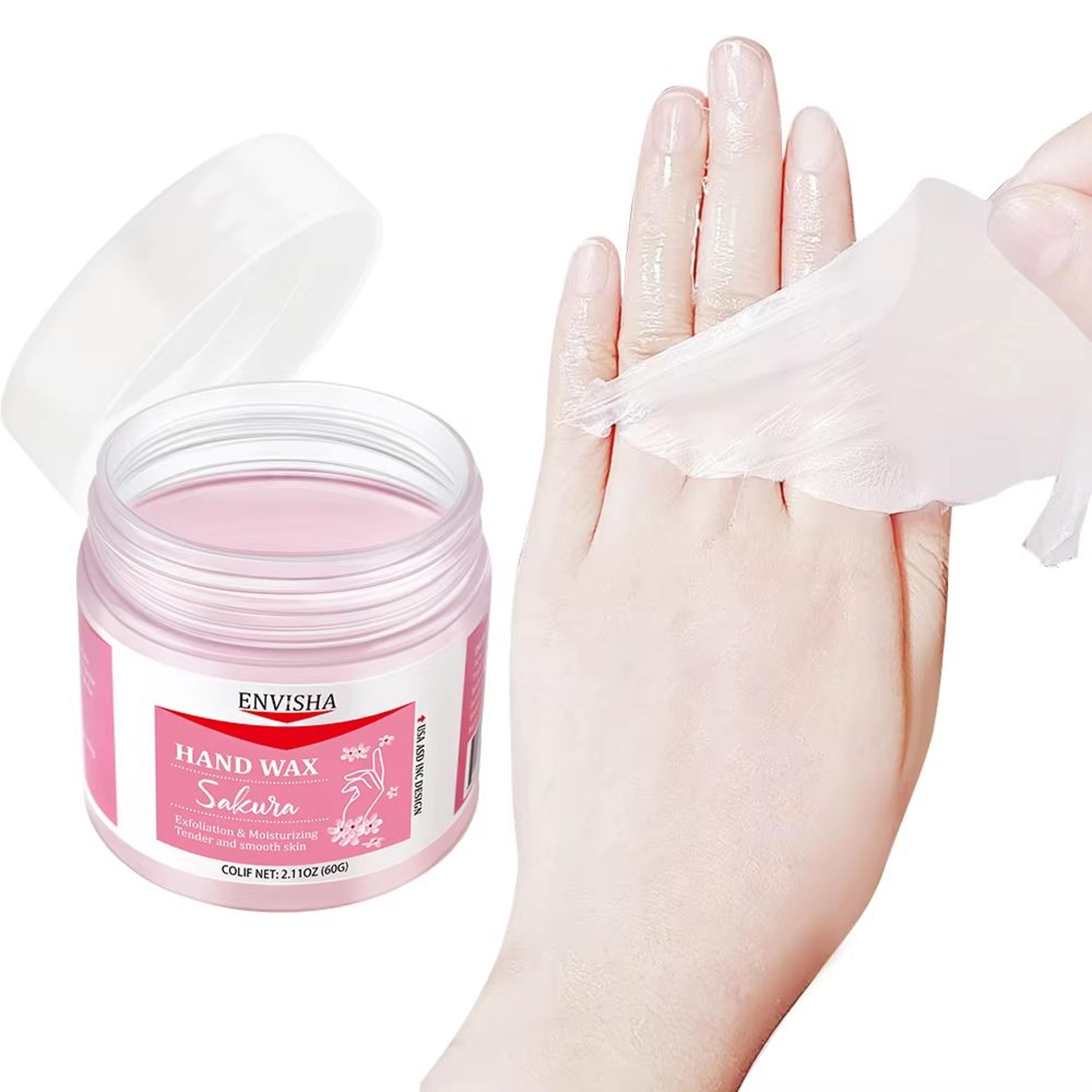 sakura honey hand mask for deep hydration and smoother, softer hands 2.12oz