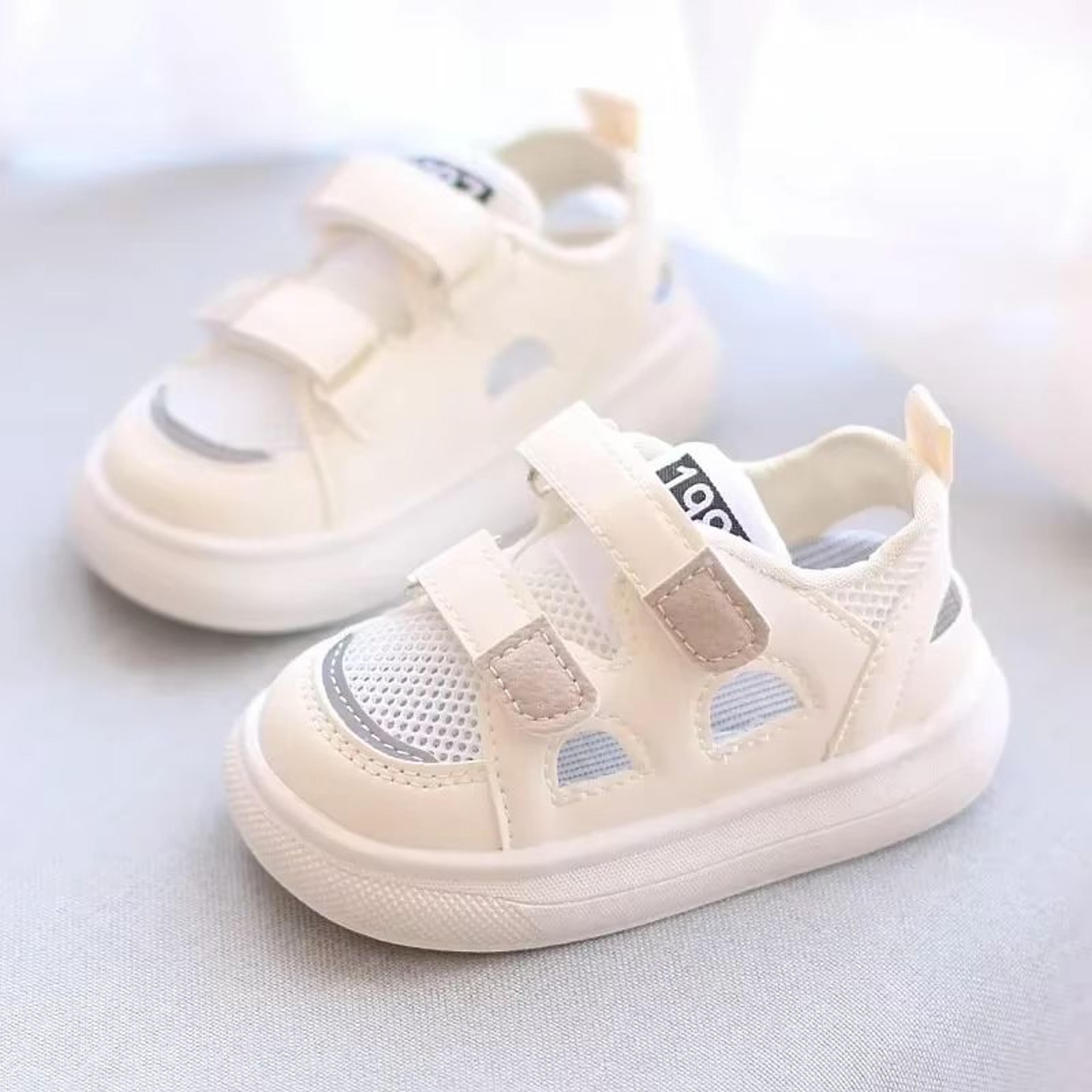 kids sports sandals for boys breathable hollow summer toddler sandals for 1-4 years – lightweight casual beach & play sh