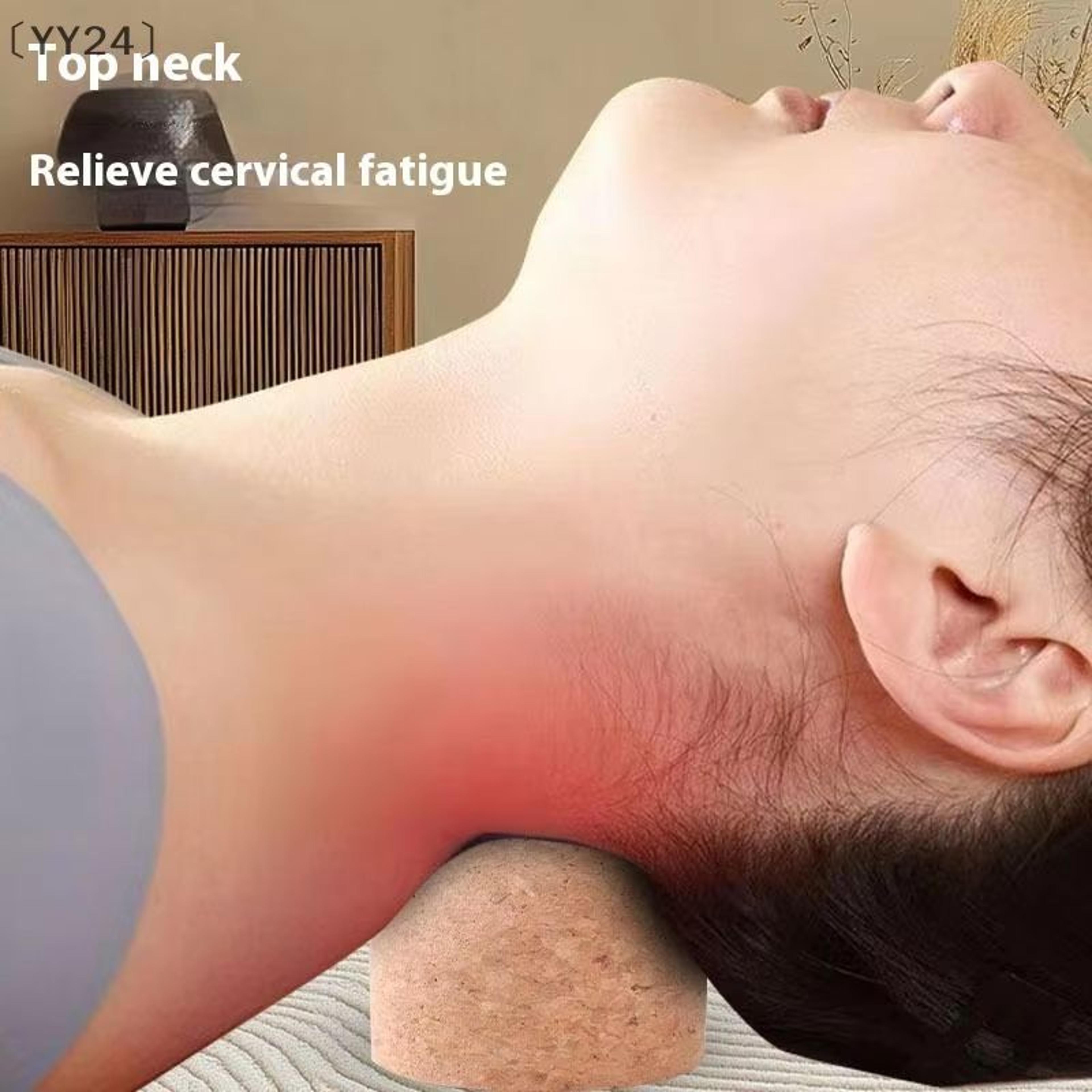 natural cork massage ball for trigger point therapy deep tissue myofascial release ball for yoga, back & foot massage