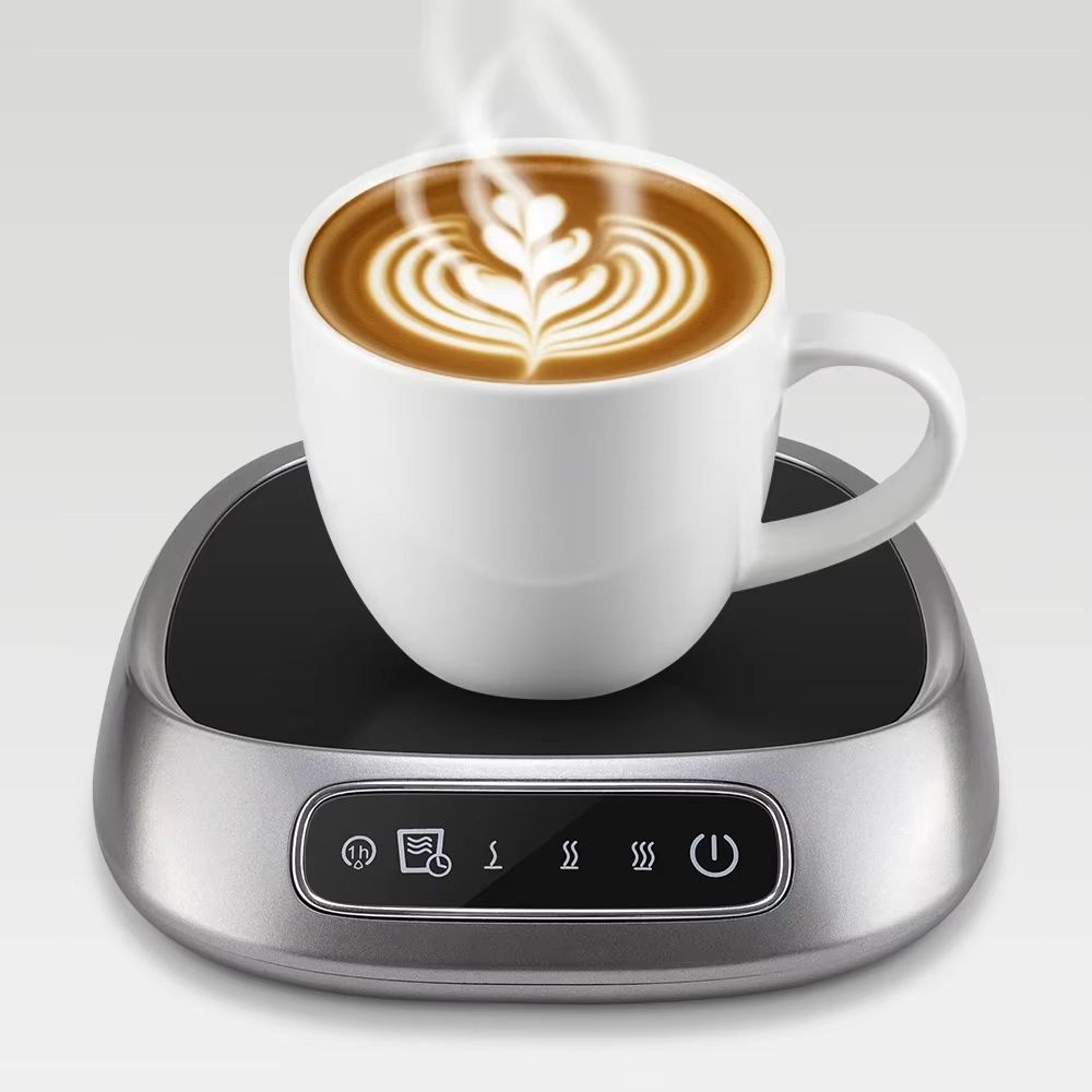 usb coffee mug warmer smart heating coaster with voice control for desk
