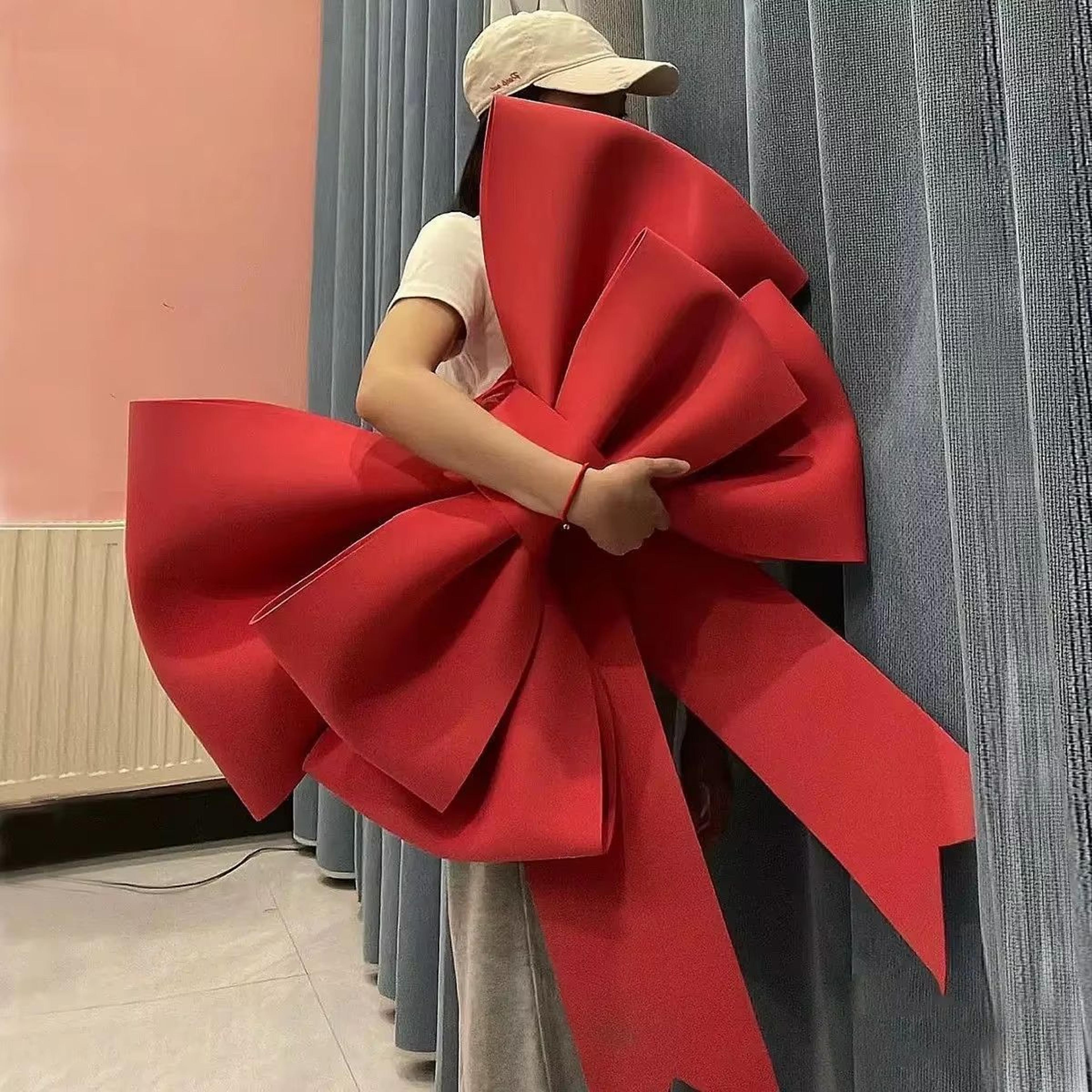 giant christmas bow diy kit for front door tree party decoration