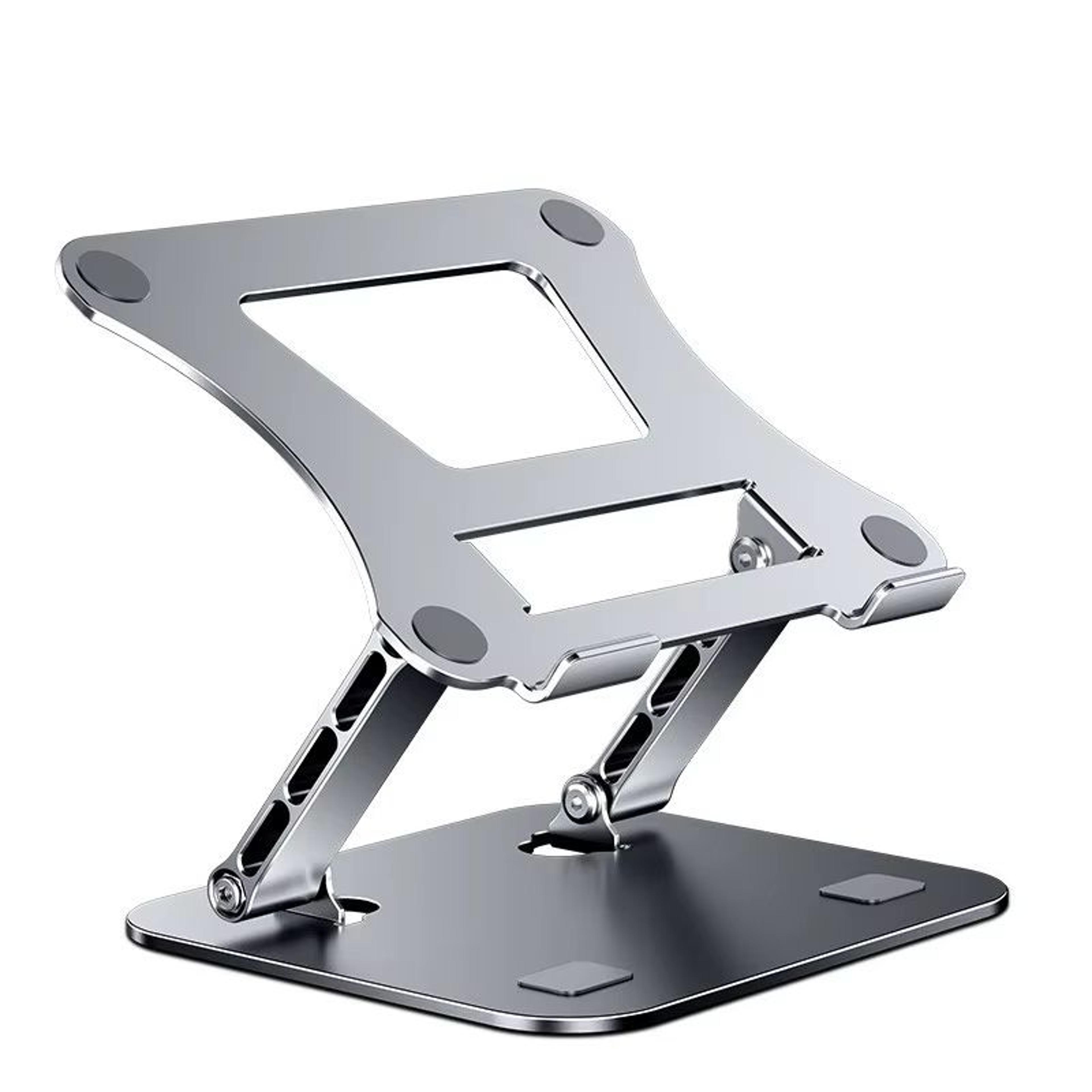 adjustable aluminum laptop stand portable foldable laptop holder ergonomic cooling stand for up to 17 inch devices