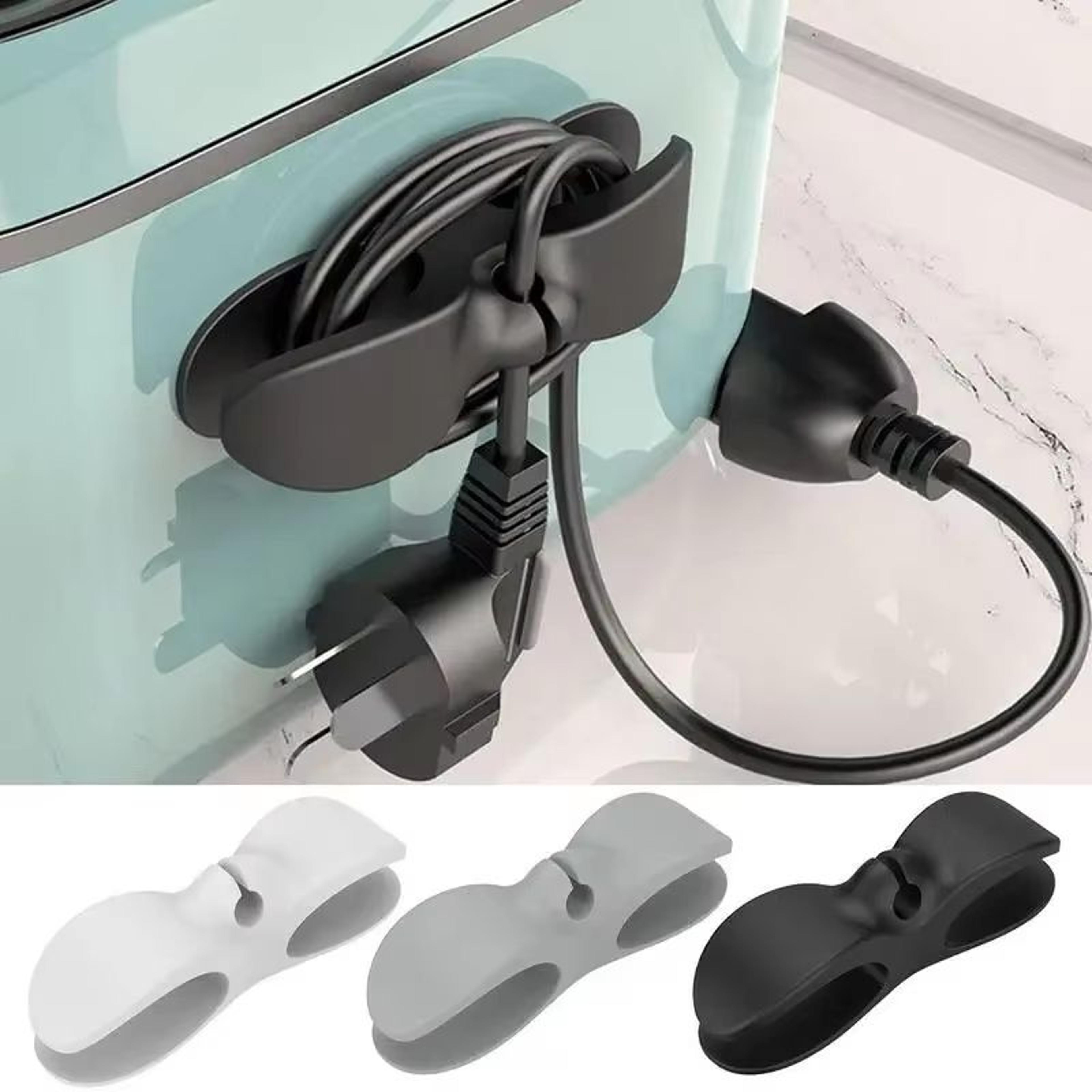 adhesive cable organizer winder traceless wire holder for kitchen and home