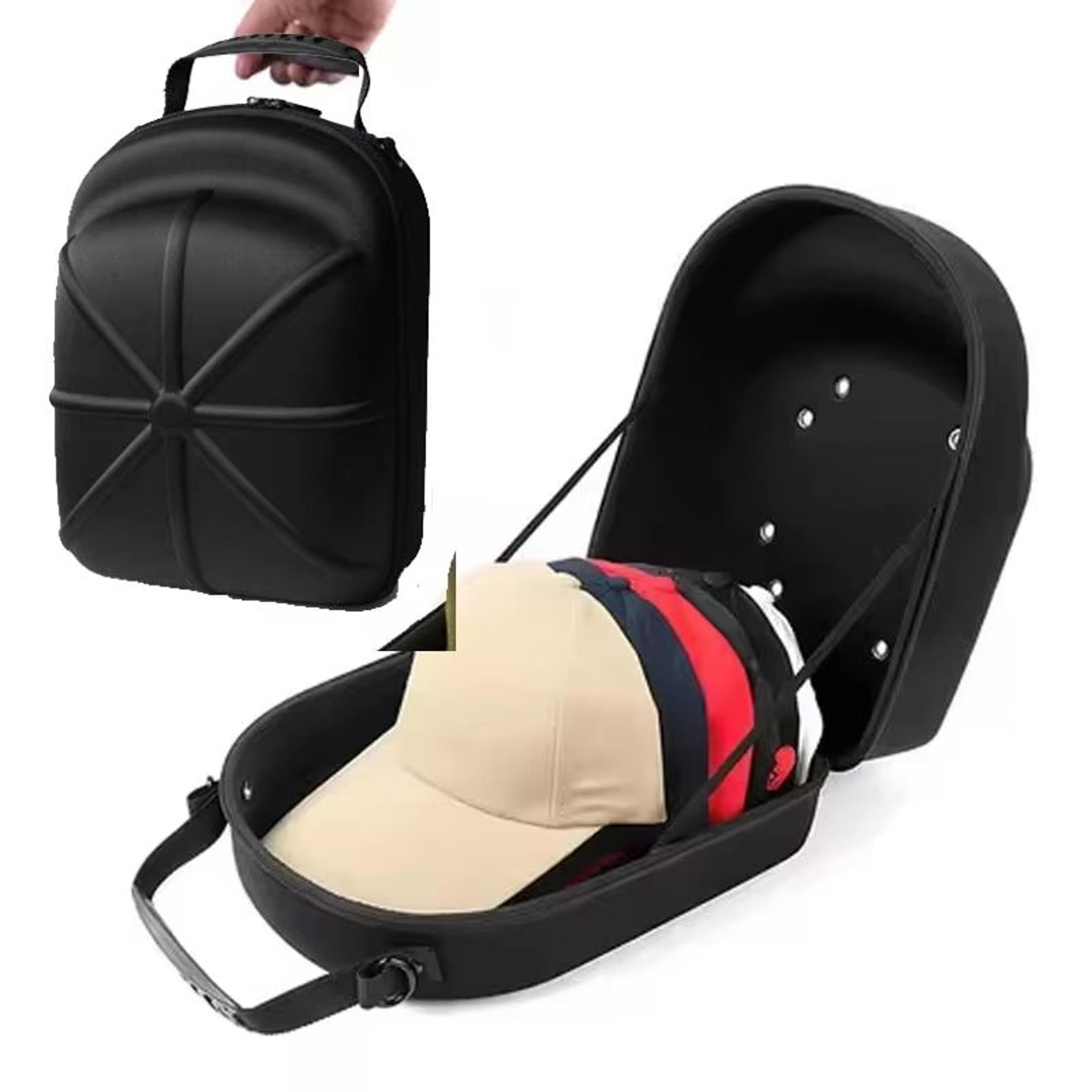 capguard hard shell hat travel case for baseball caps storage