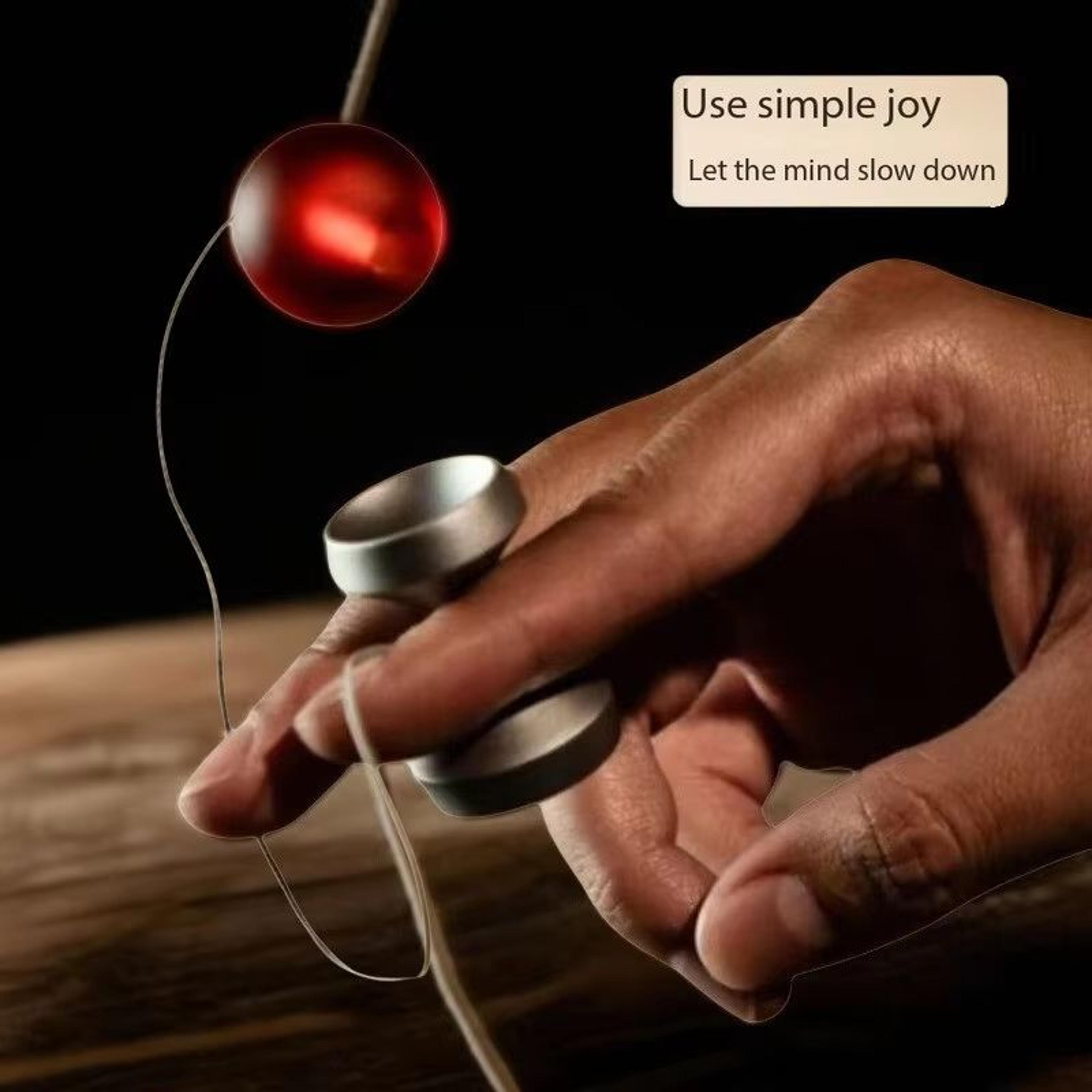 metal sword fingertip skill spinner hand eye coordination stress relief fidget toy