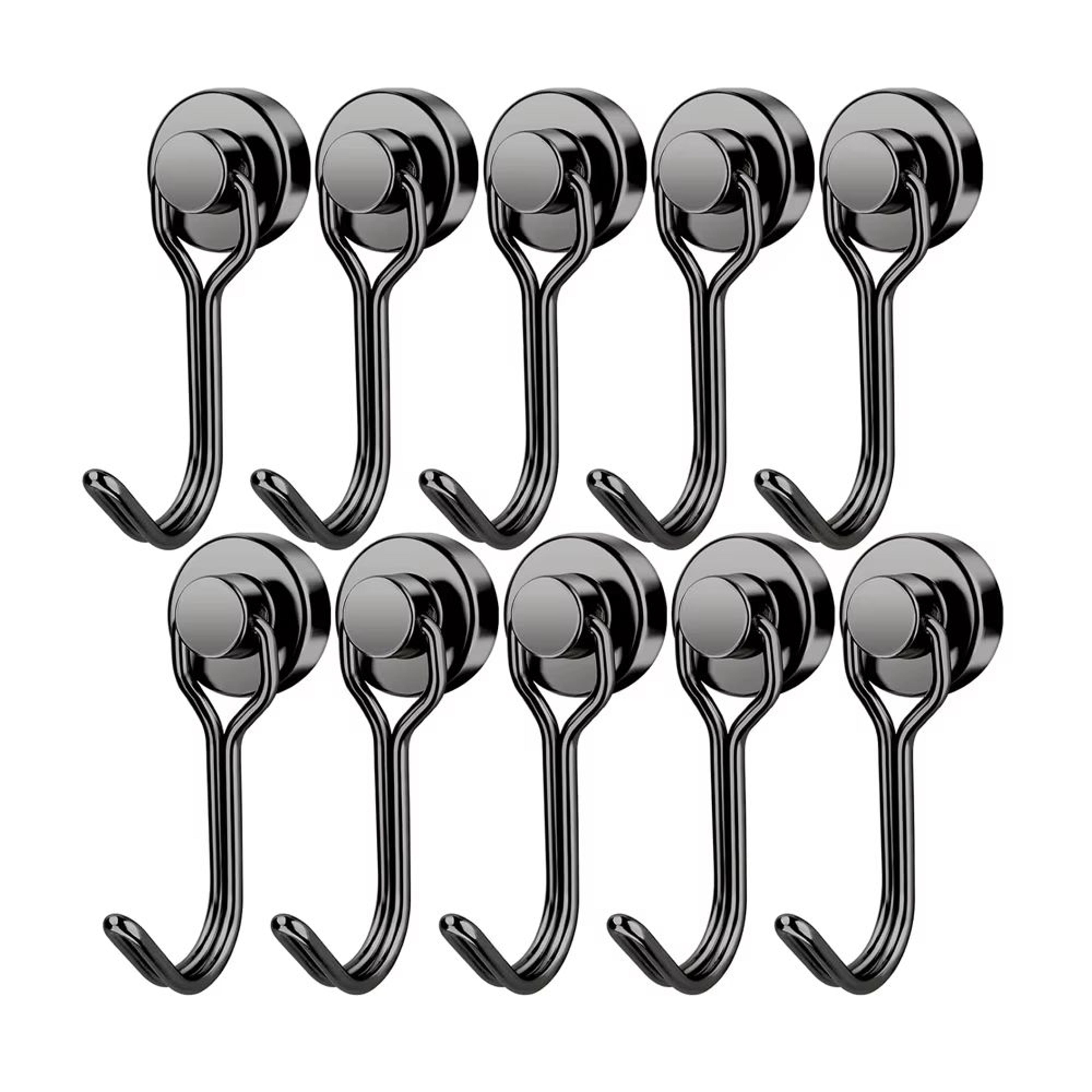 heavy duty magnetic swivel hooks neodymium cruise hooks for fridge, grill and locker storage
