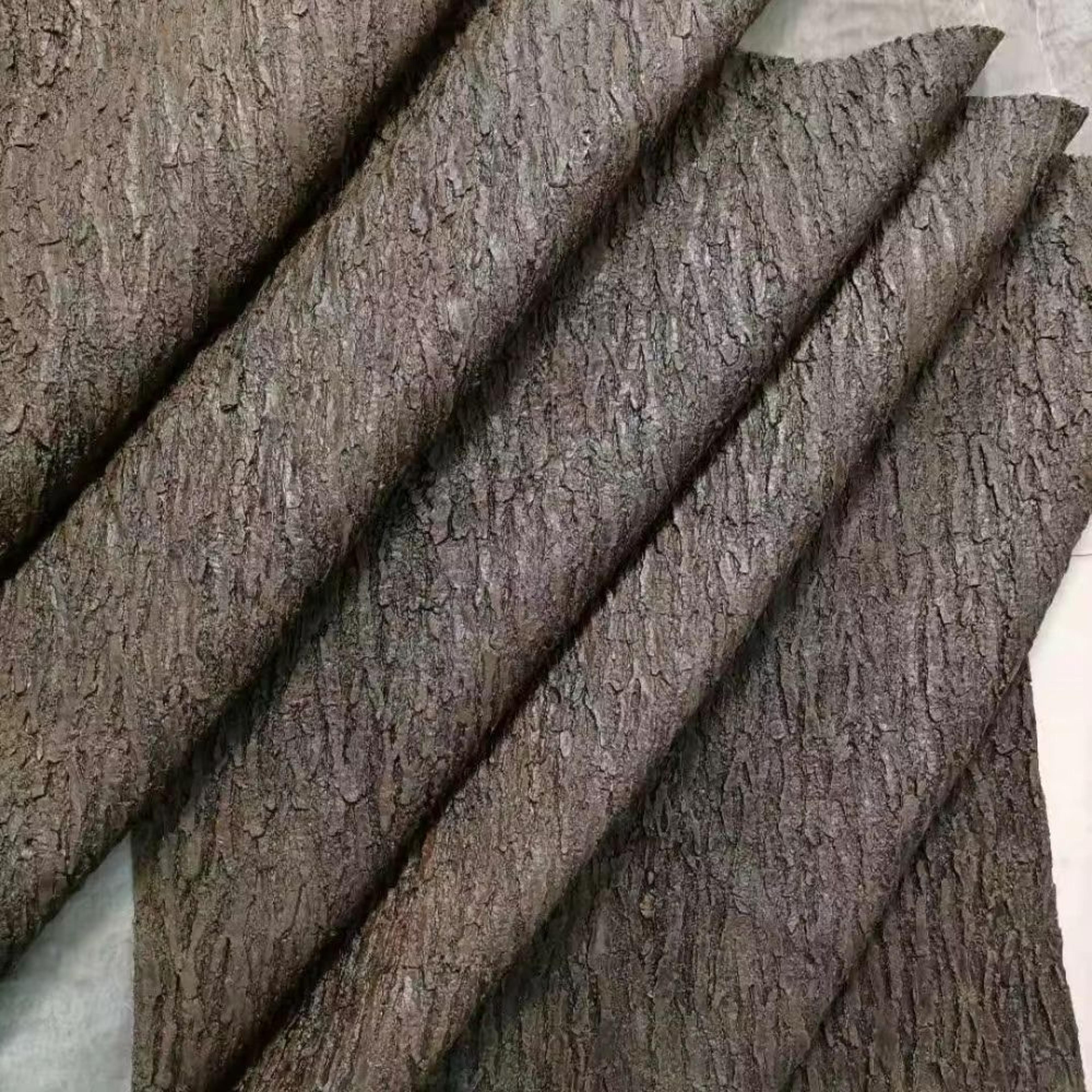 artificial tree bark wrap decor for pipes, columns, and garden walls