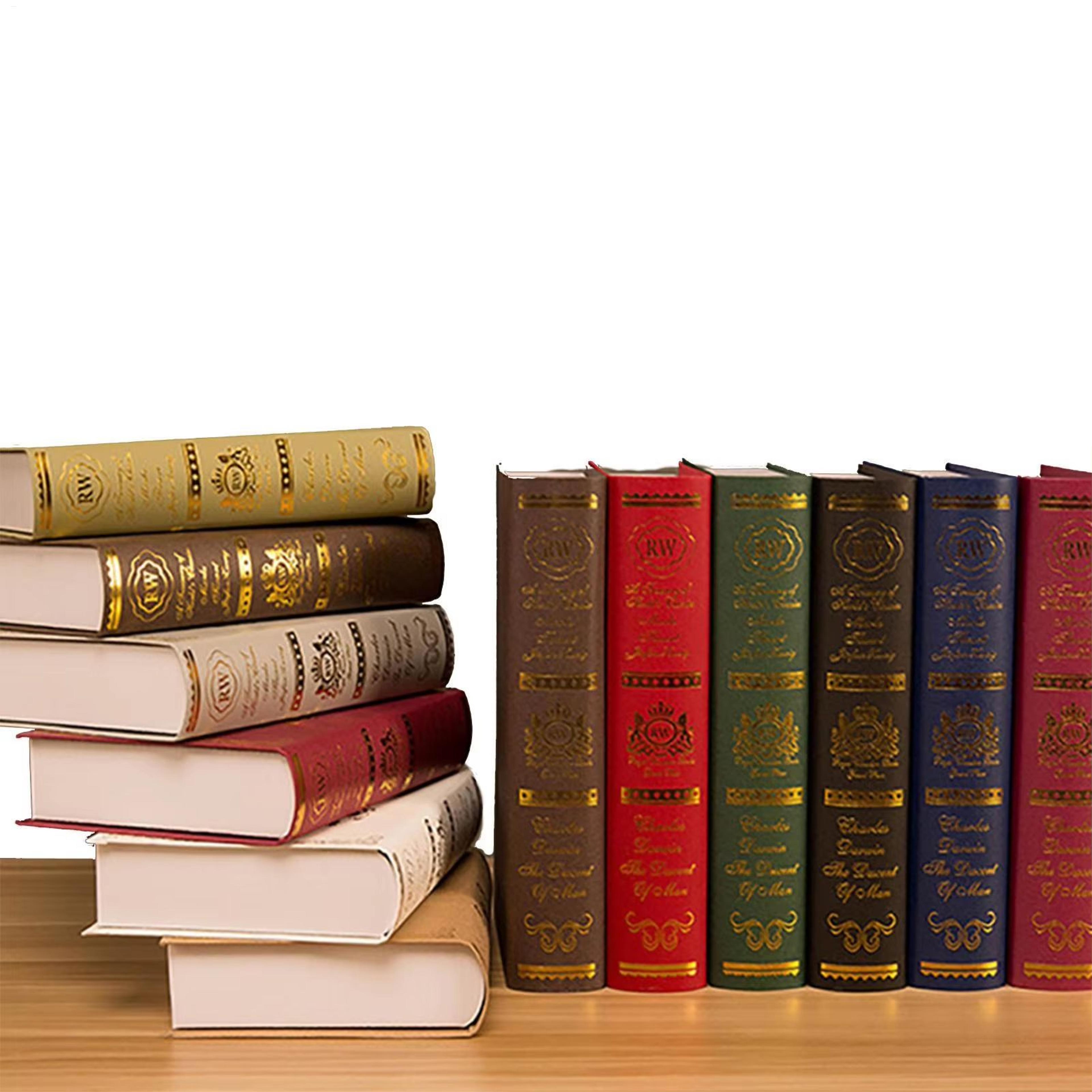 european retro faux book decor vintage photography prop display book