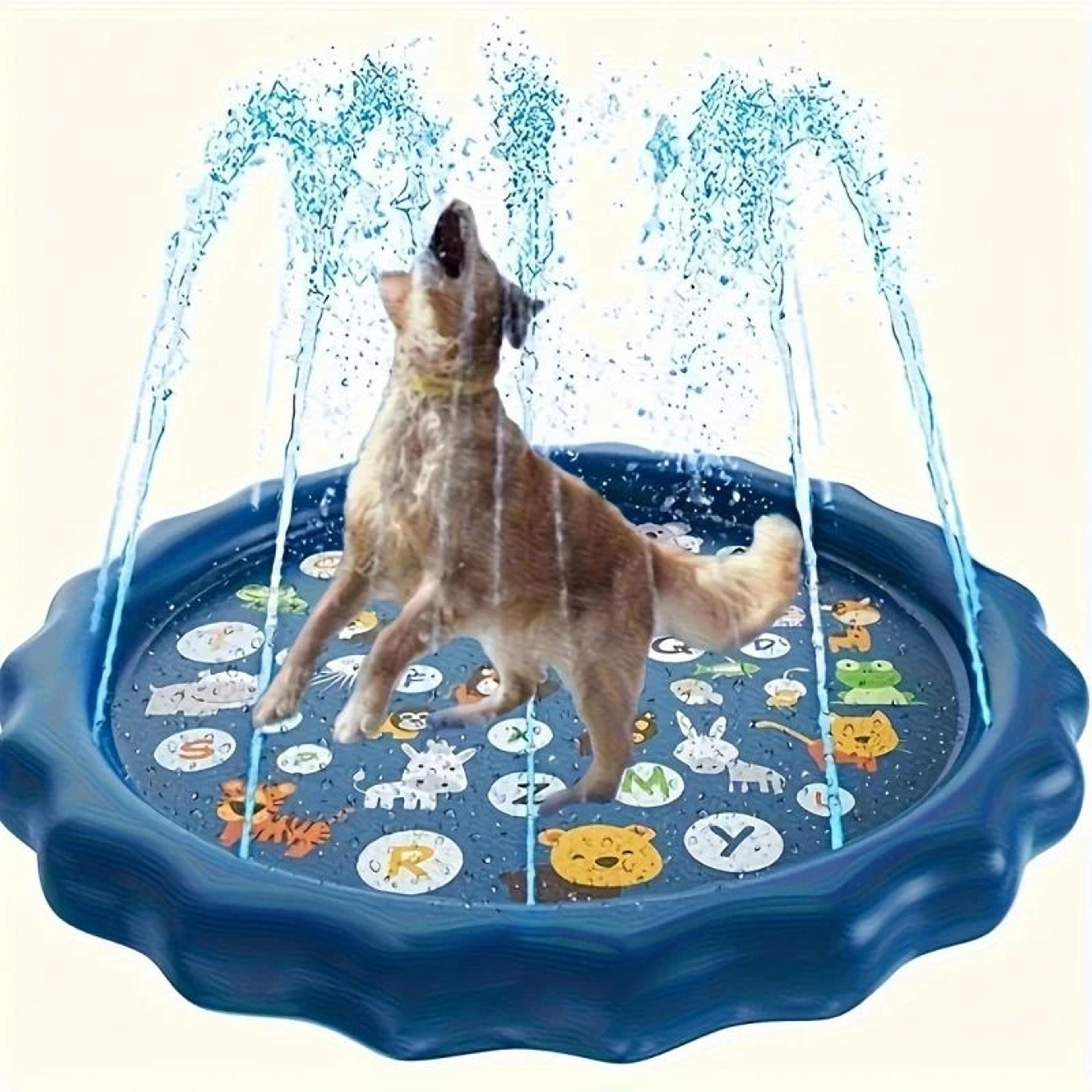 heavy duty outdoor pet bath basin with water spray & cooling function
