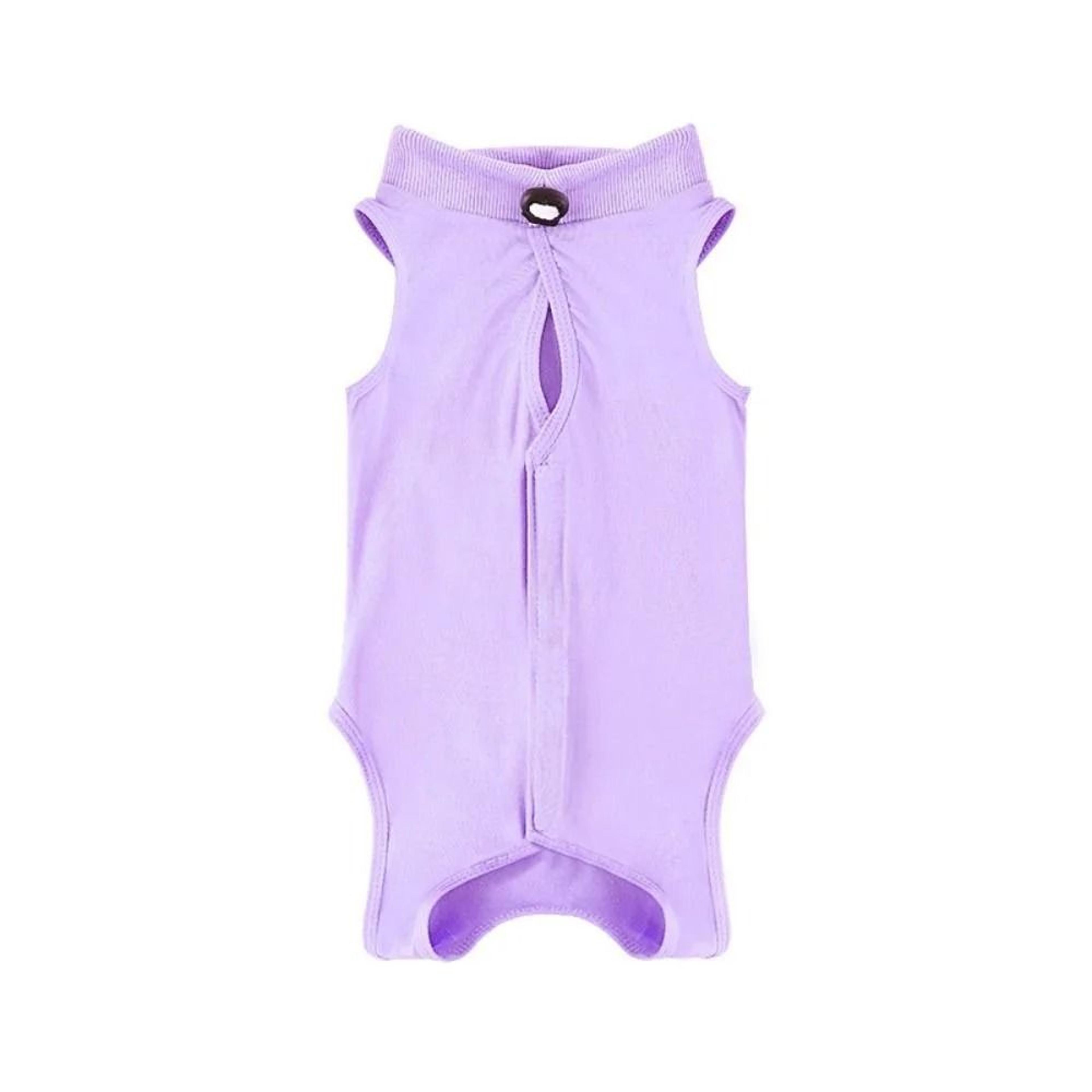 soft cat recovery suit for post-surgery healing, weaning & sterilization care