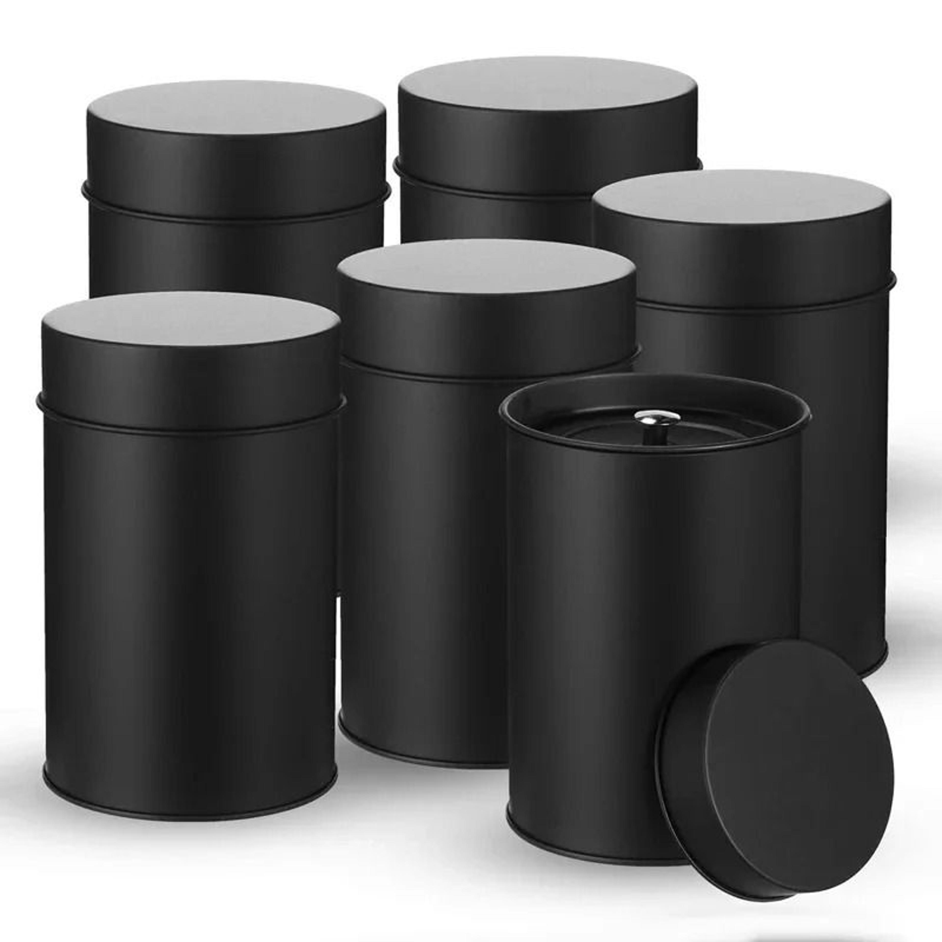 freshseal 16 oz double-seal tea storage canister for tea, coffee & sugar