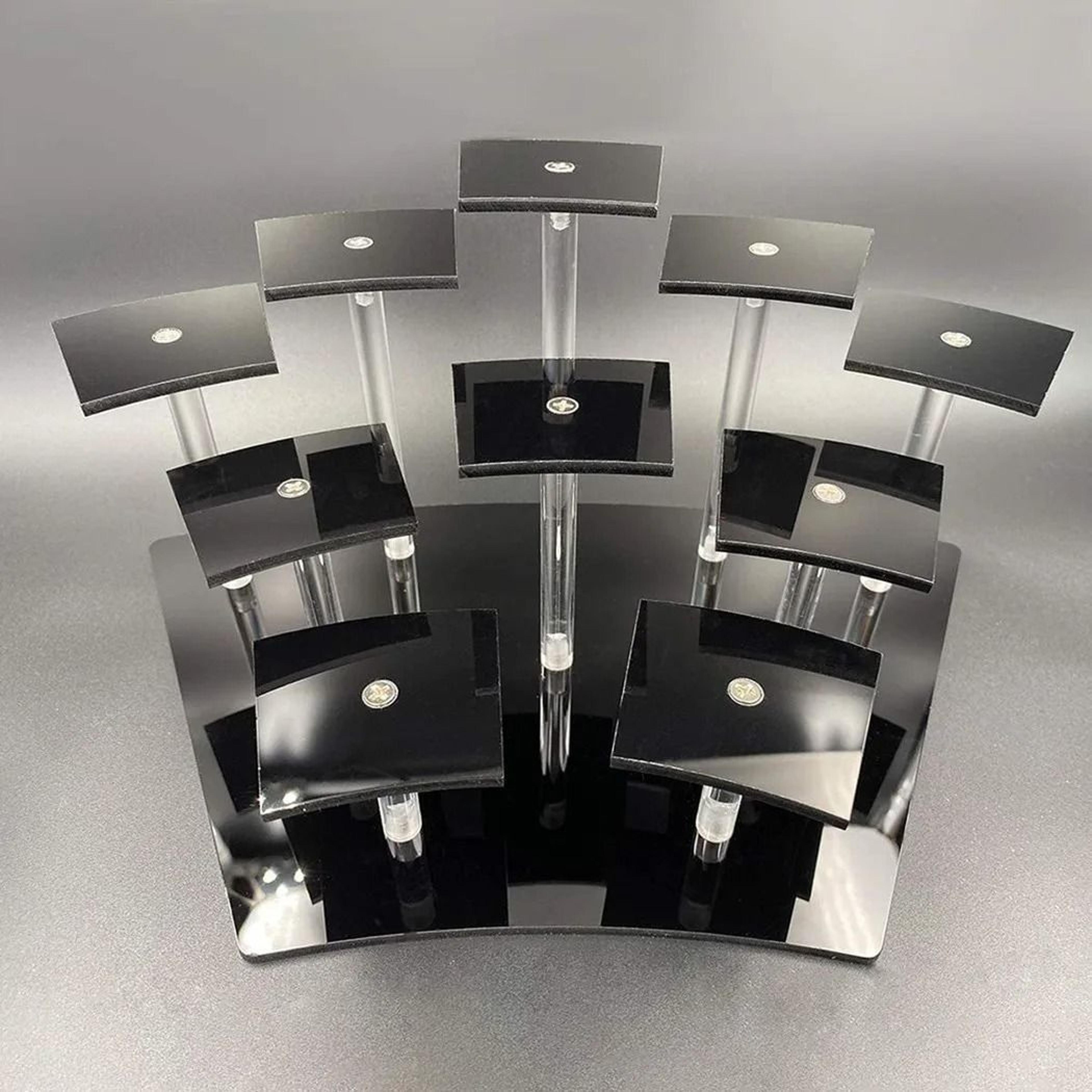 clear acrylic display stand for cupcakes, desserts, jewelry, perfumes & collectibles
