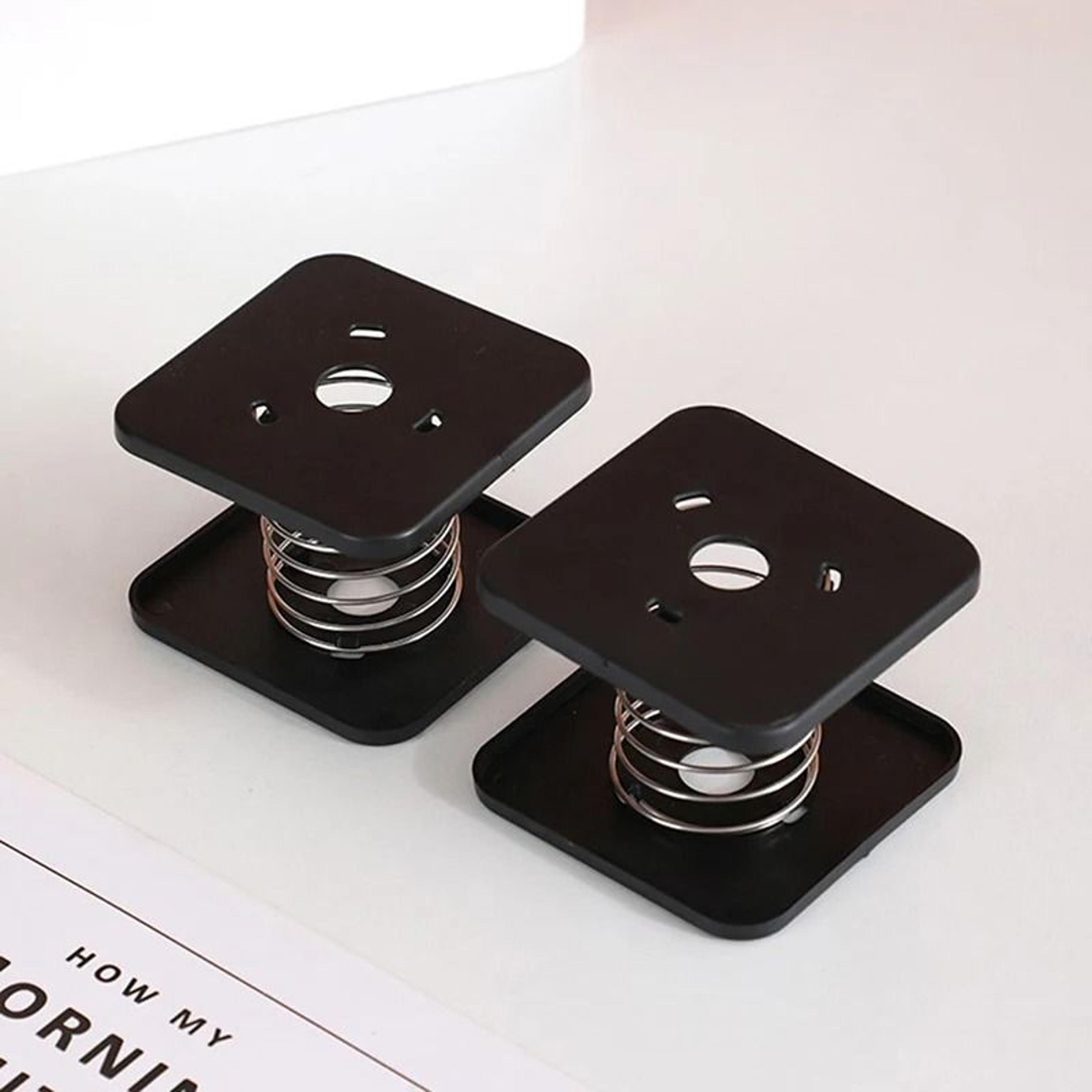 spring-loaded tissue box support insert for smooth and easy tissue dispensing