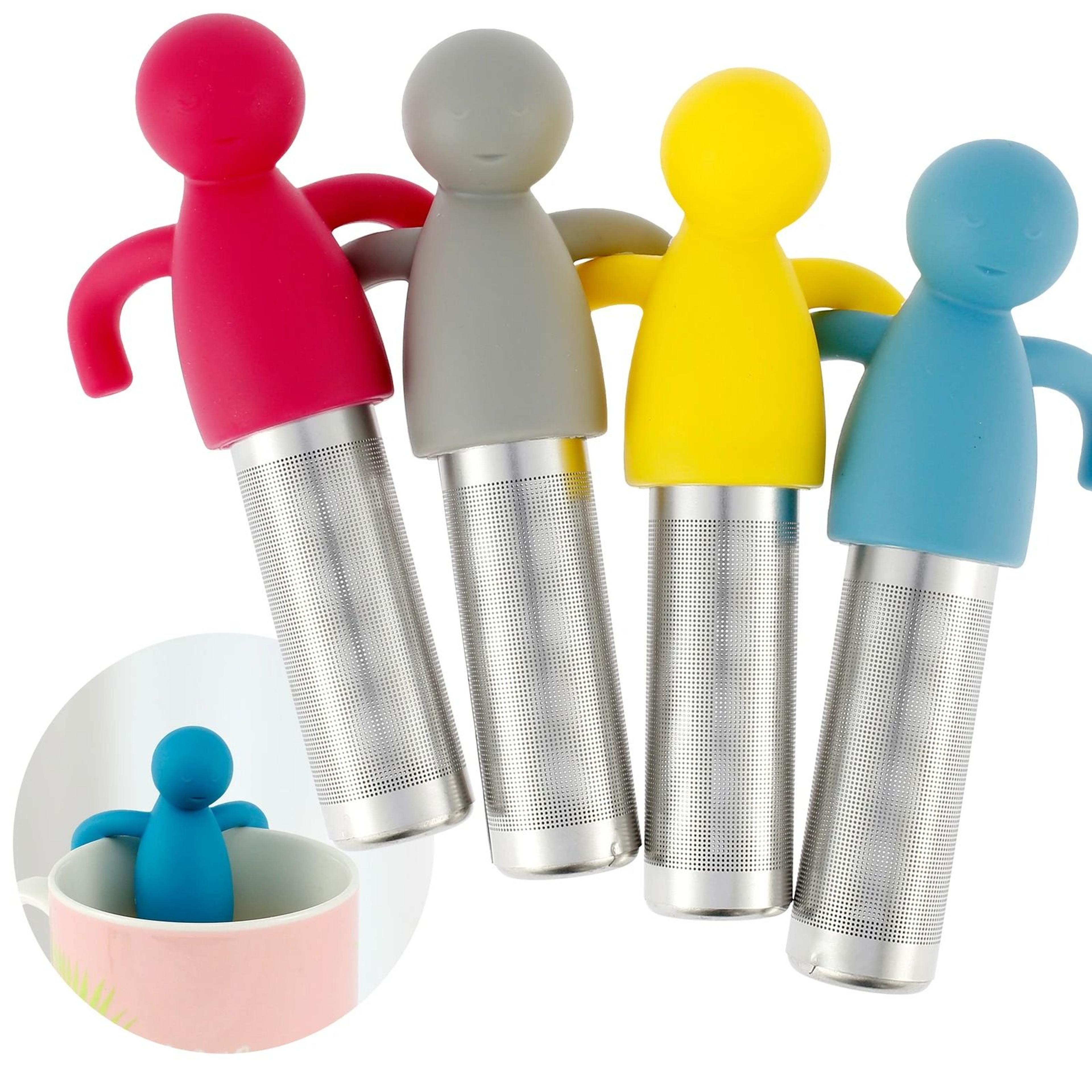 4 piece stainless steel tea infuser set