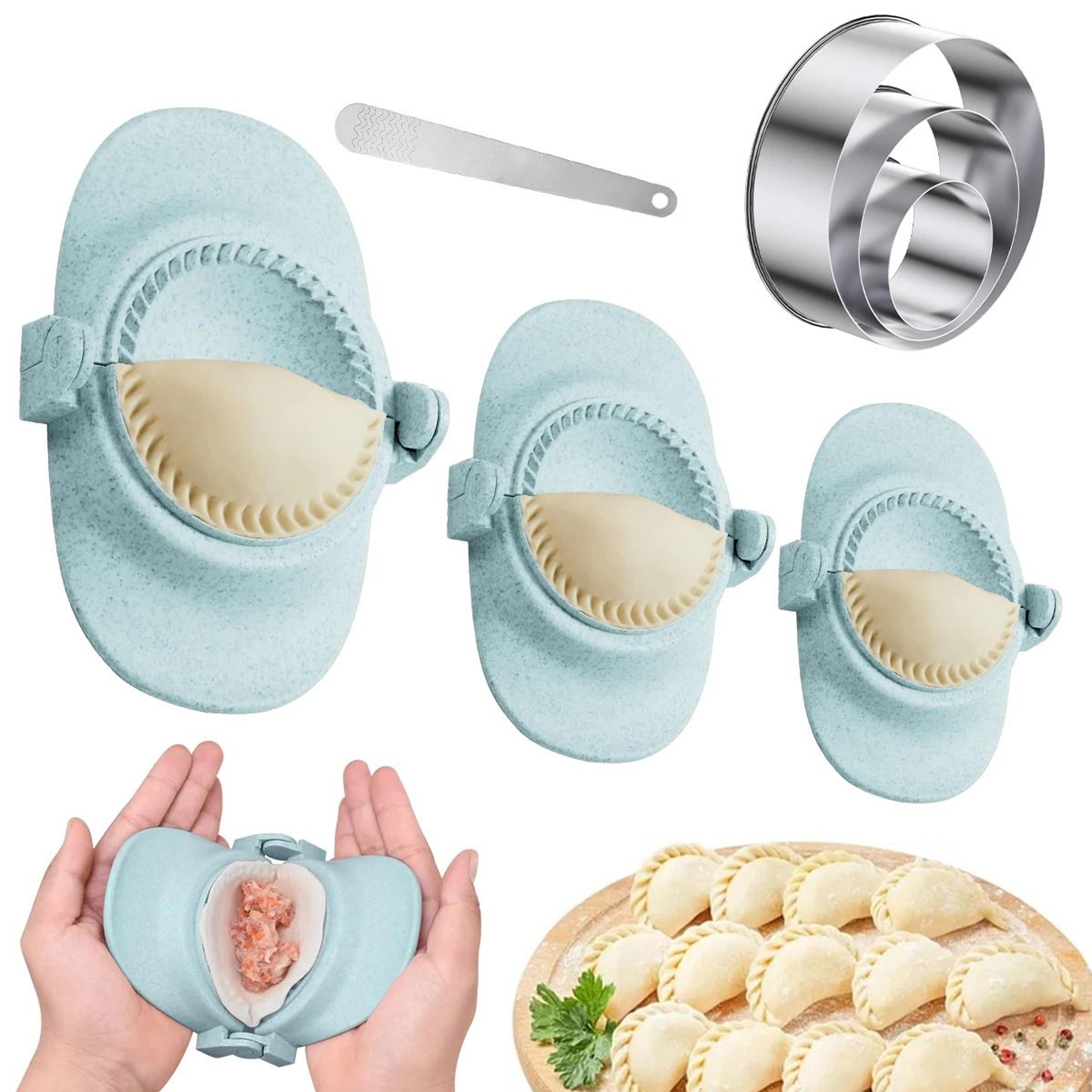 7 piece stainless steel dumpling maker set